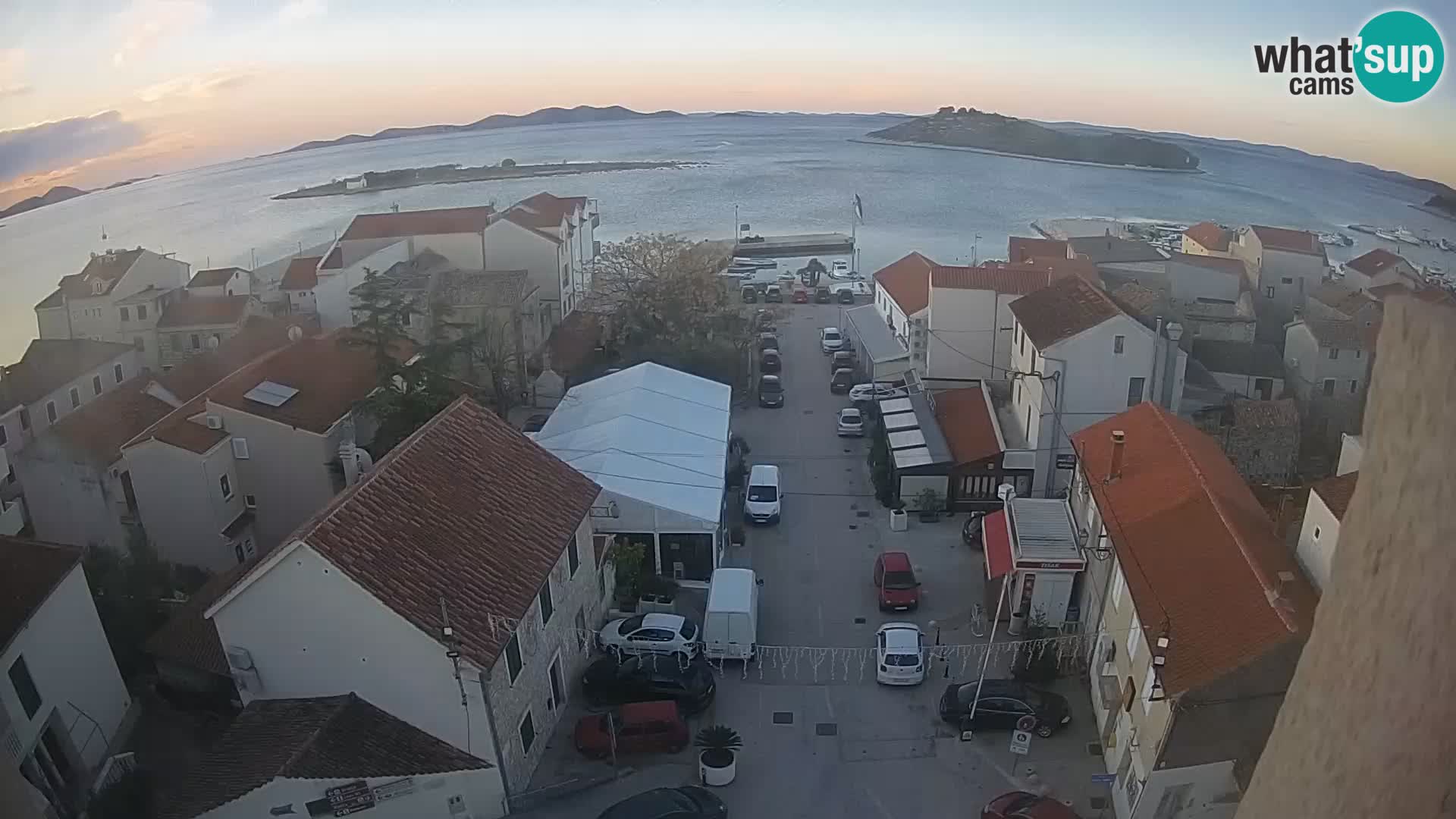 Webcam live Pakoštane – panorama