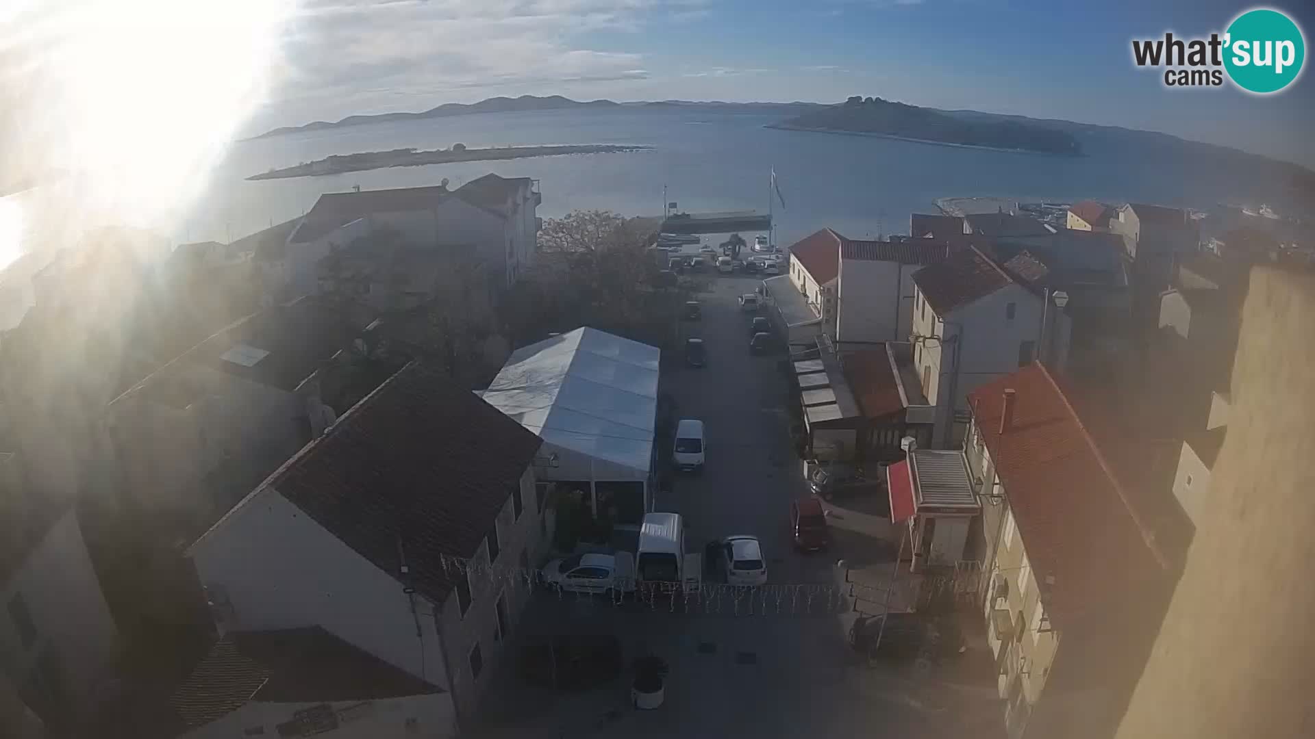 Webcam live Pakoštane – panorama