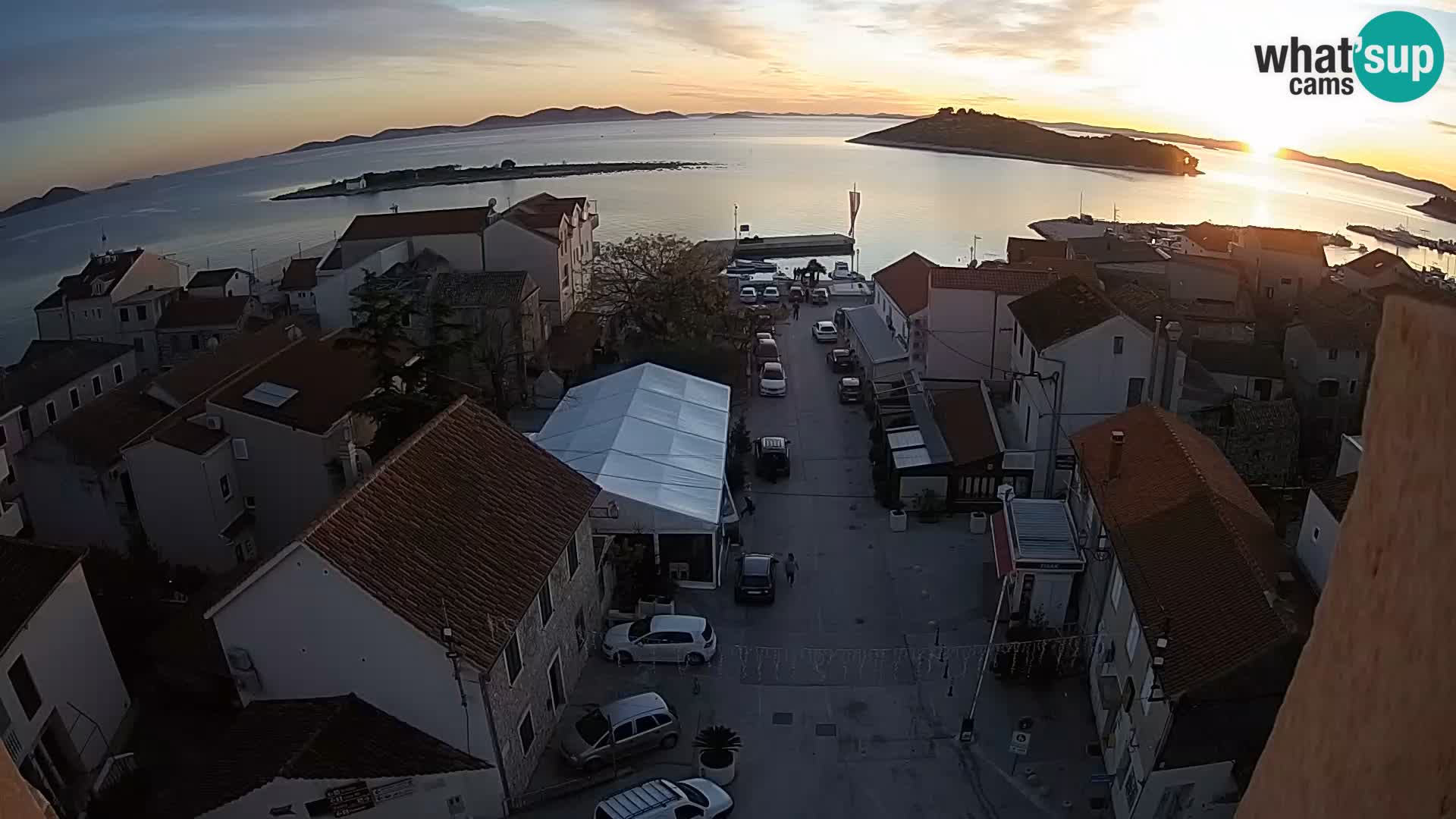 Webcam Live Pakoštane – panorama