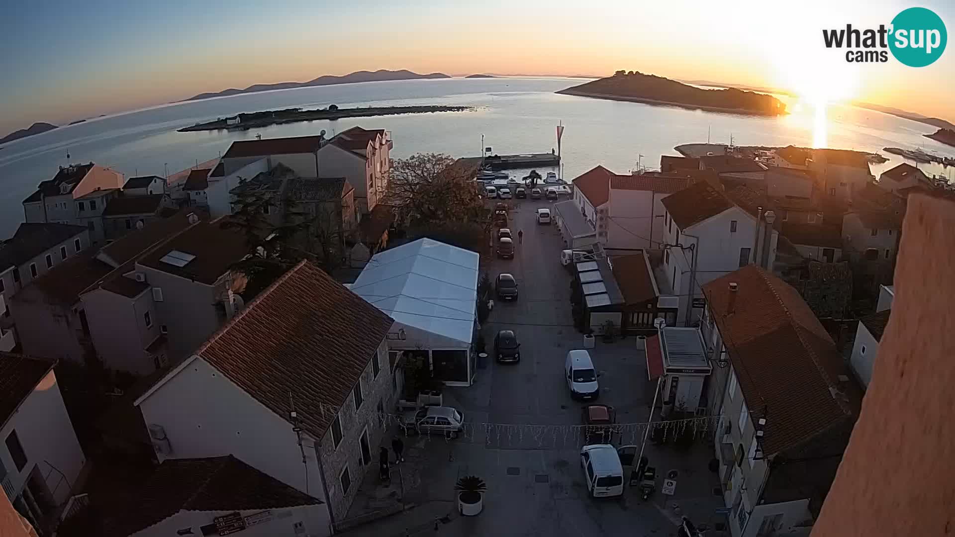 Webcam Live Pakoštane – panorama