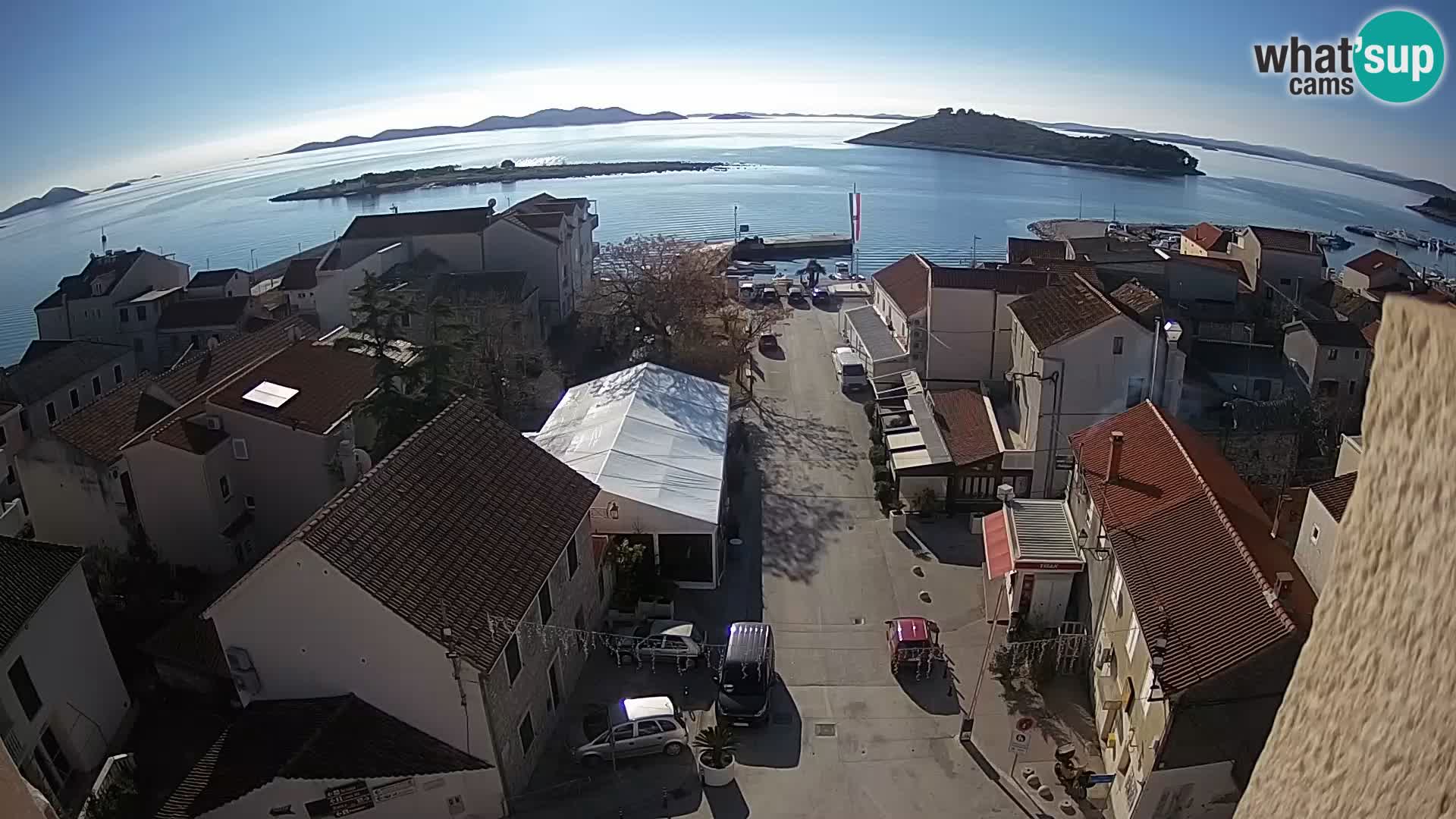 Webcam live Pakoštane – panorama