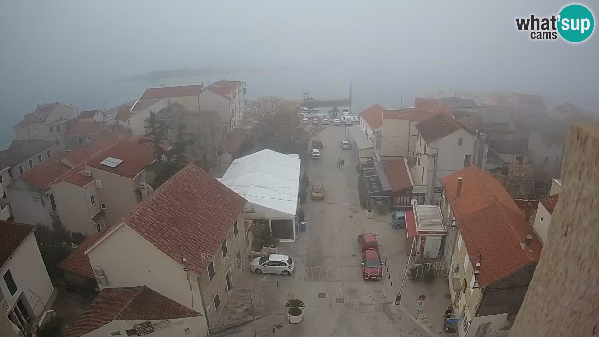 Webcam live Pakoštane – panorama