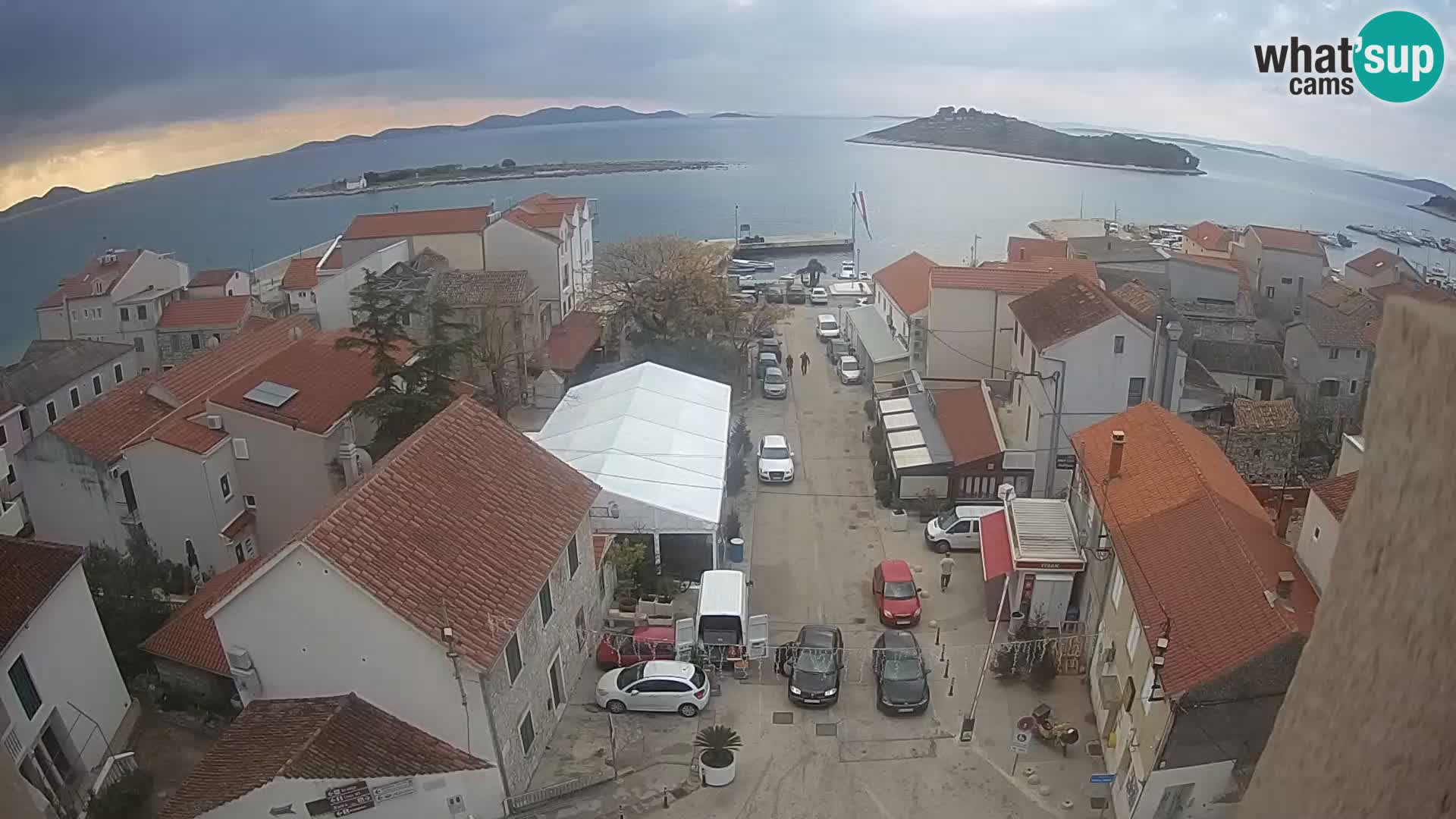 Webcam live Pakoštane – panorama