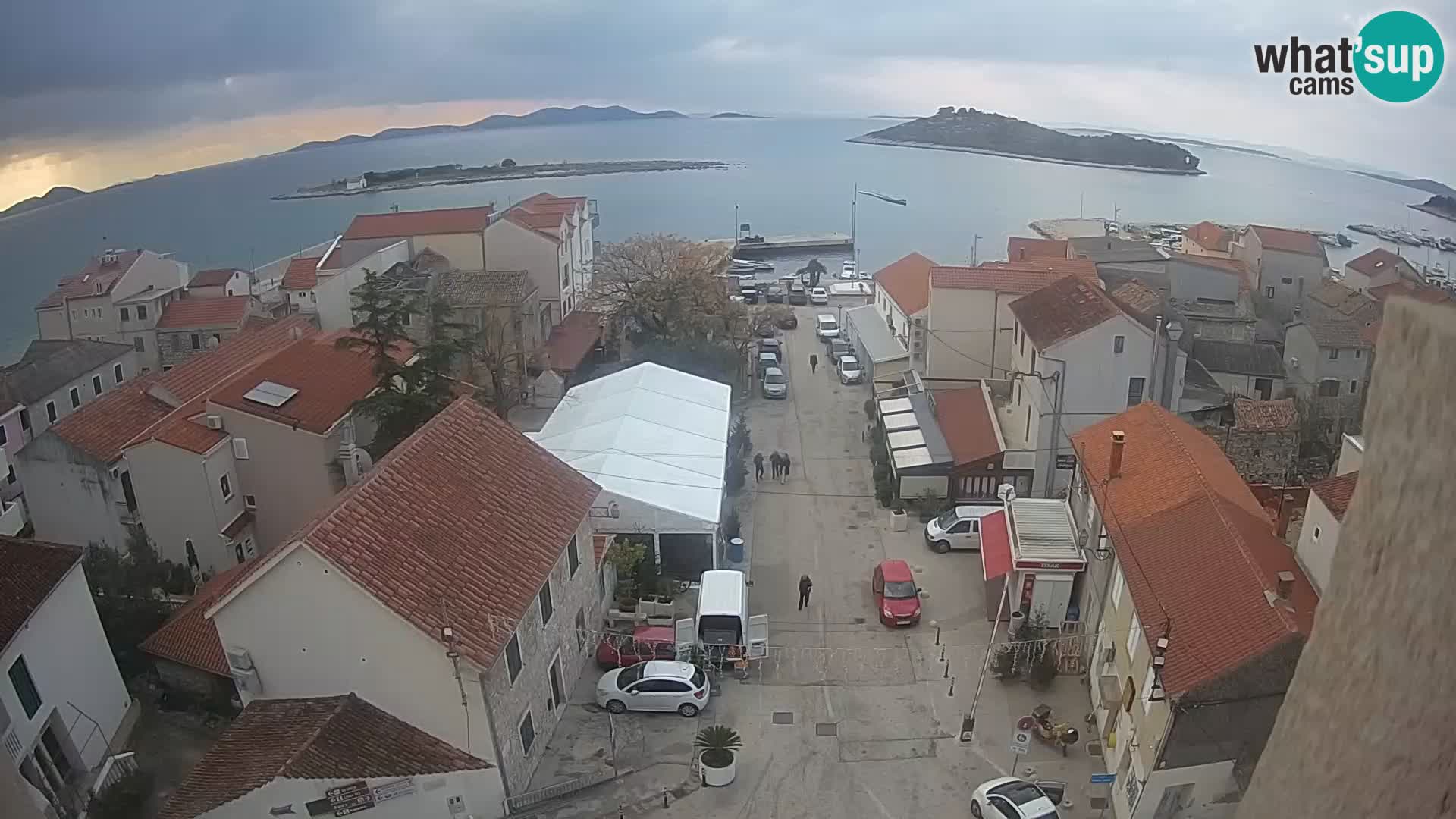 Webcam live Pakoštane – panorama