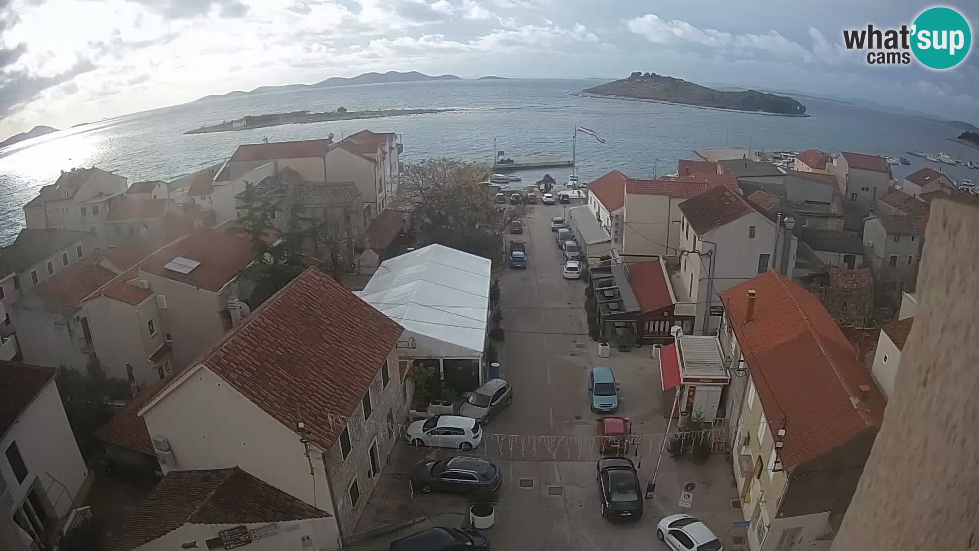 Webcam Live Pakoštane – panorama