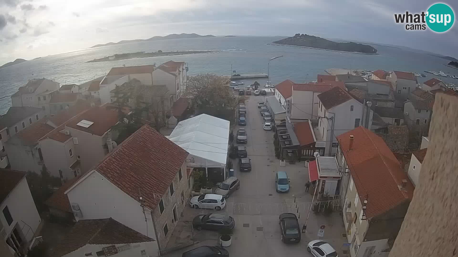 Webcam Live Pakoštane – panorama