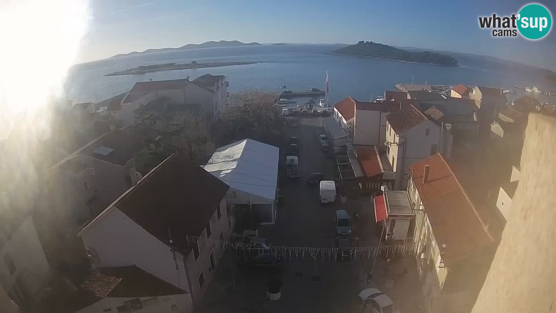 Webcam Live Pakoštane – panorama