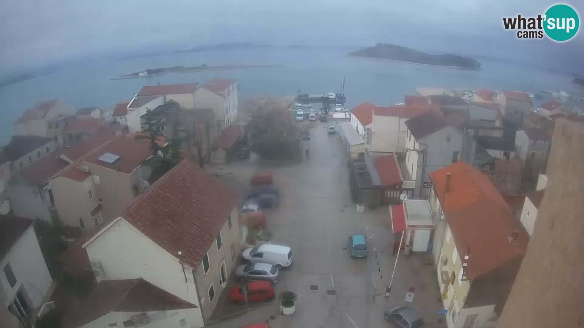 Webcam Live Pakoštane – panorama