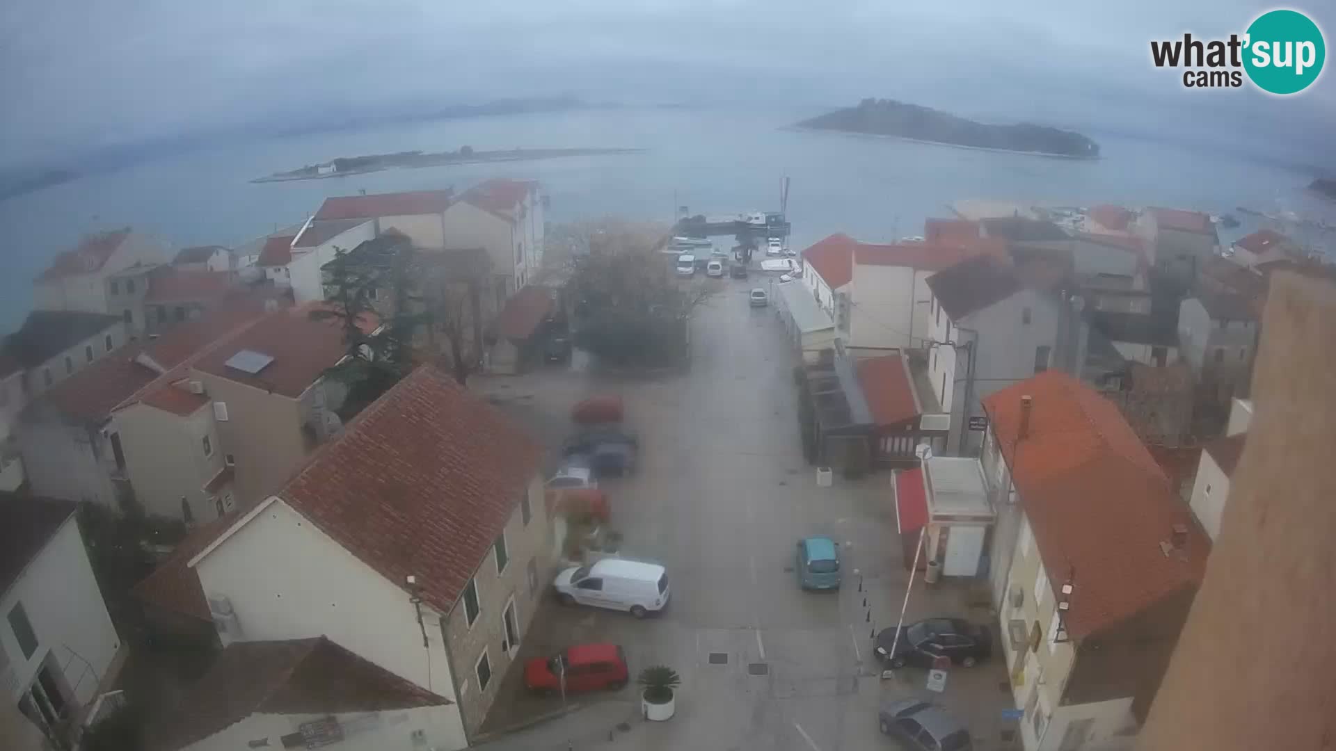 Webcam live Pakoštane – panorama