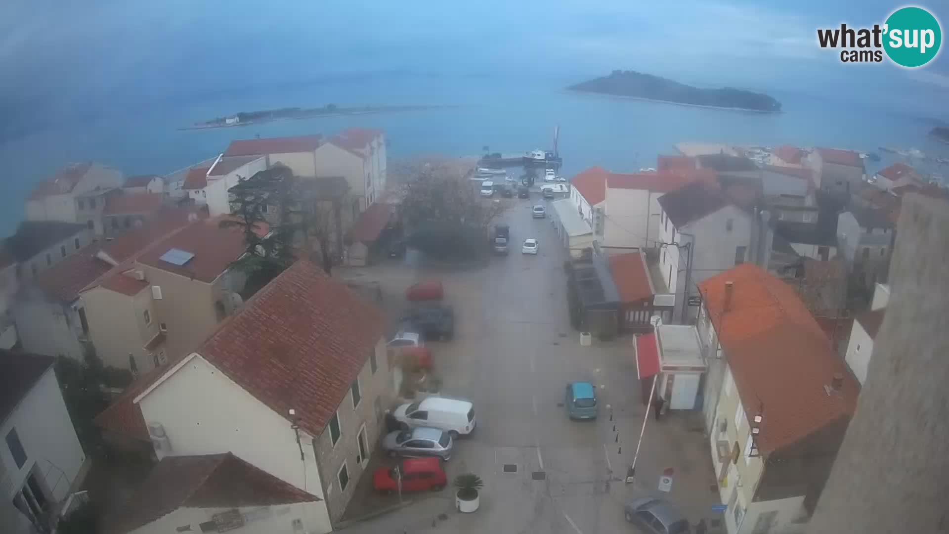 Webcam live Pakoštane – panorama