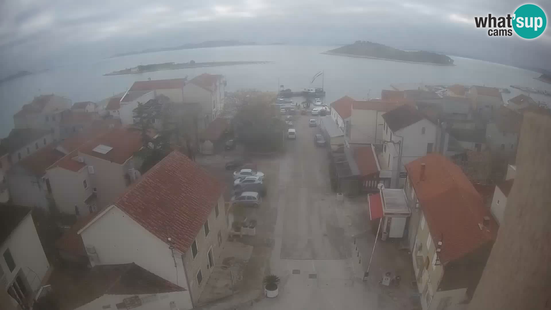 Webcam live Pakoštane – panorama