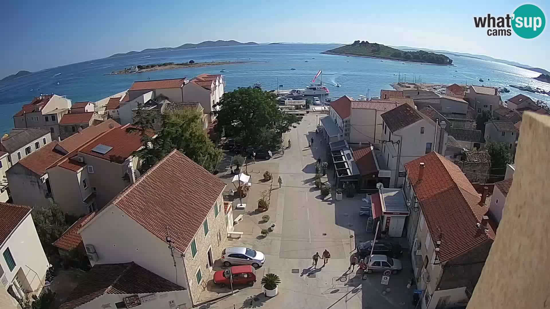 Webcam live Pakoštane – panorama