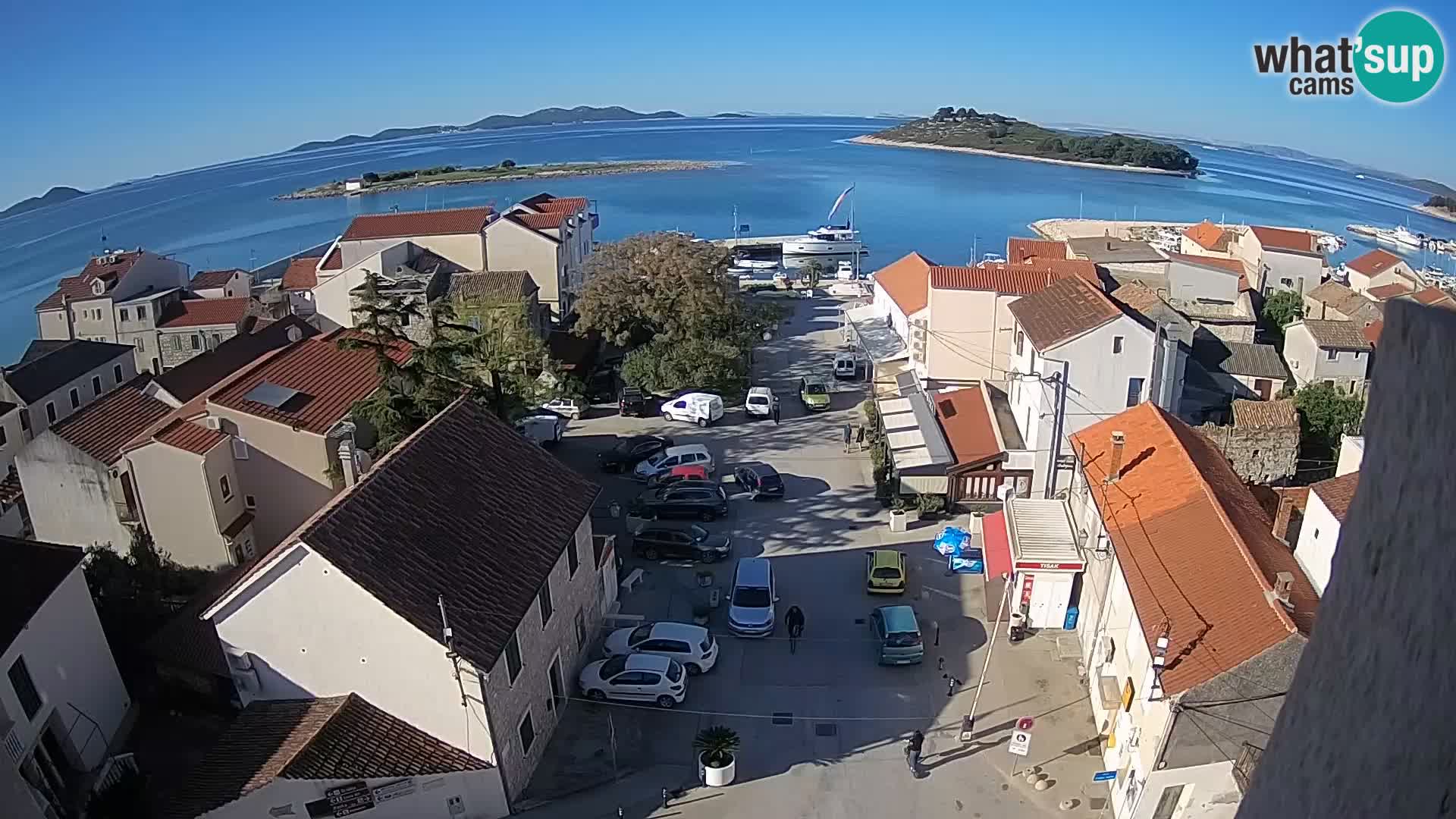 Webcam Live Pakoštane – panorama