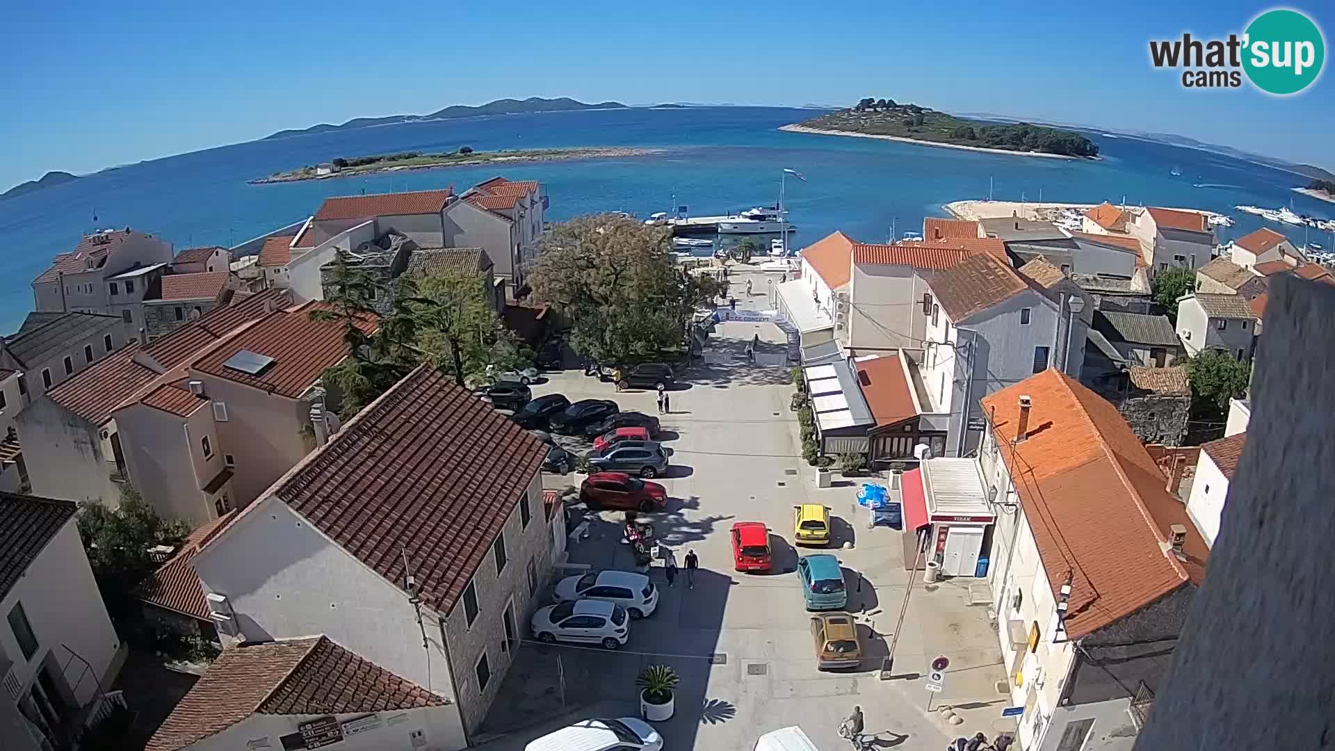 Webcam live Pakoštane – panorama