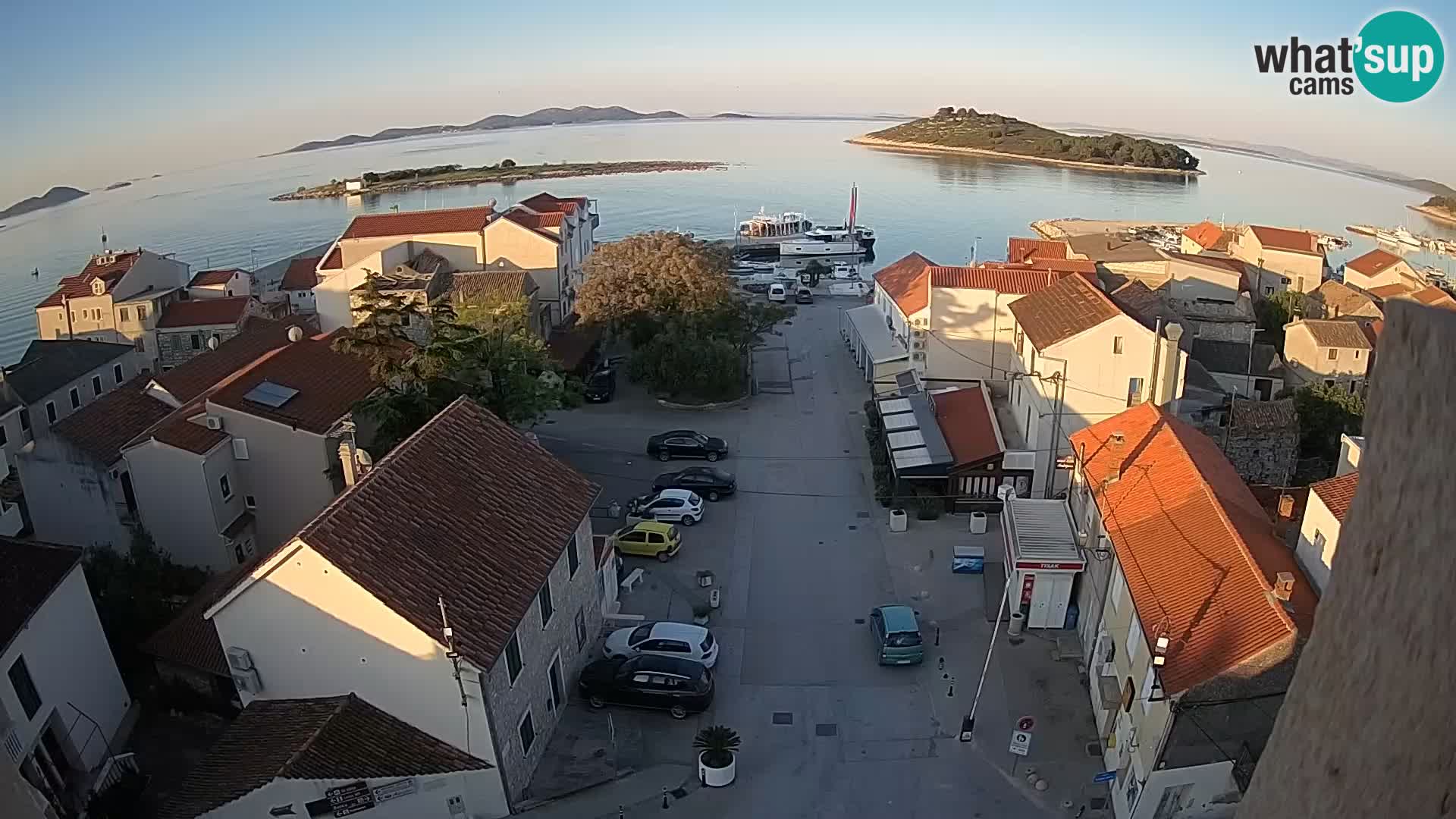 Webcam live Pakoštane – panorama