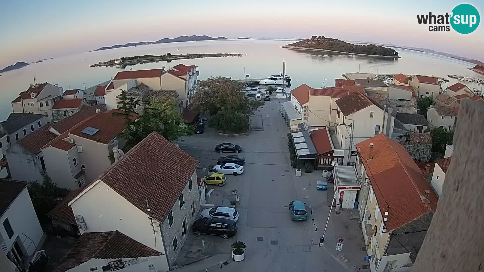 Webcam live Pakoštane – panorama