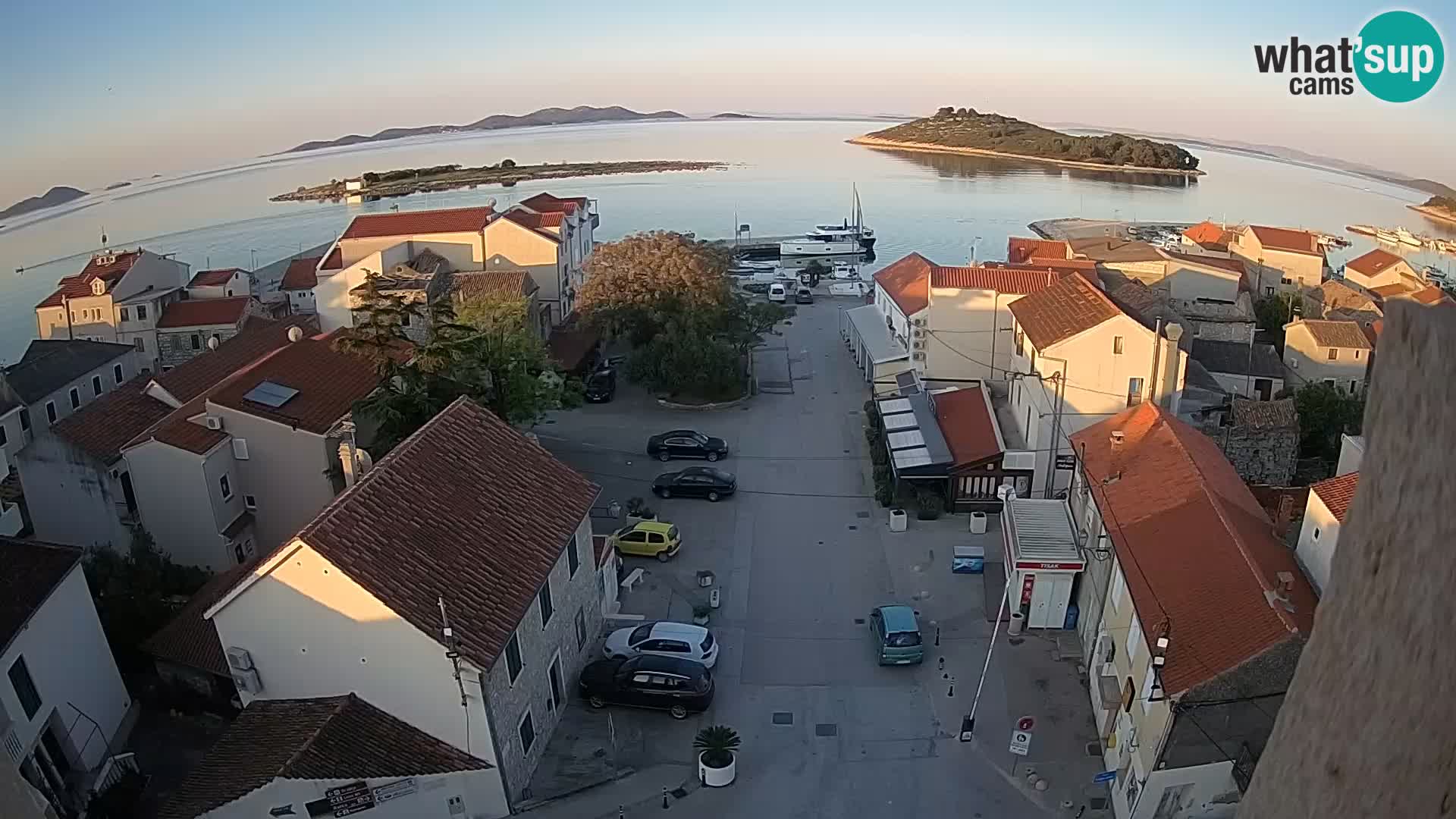 Webcam live Pakoštane – panorama