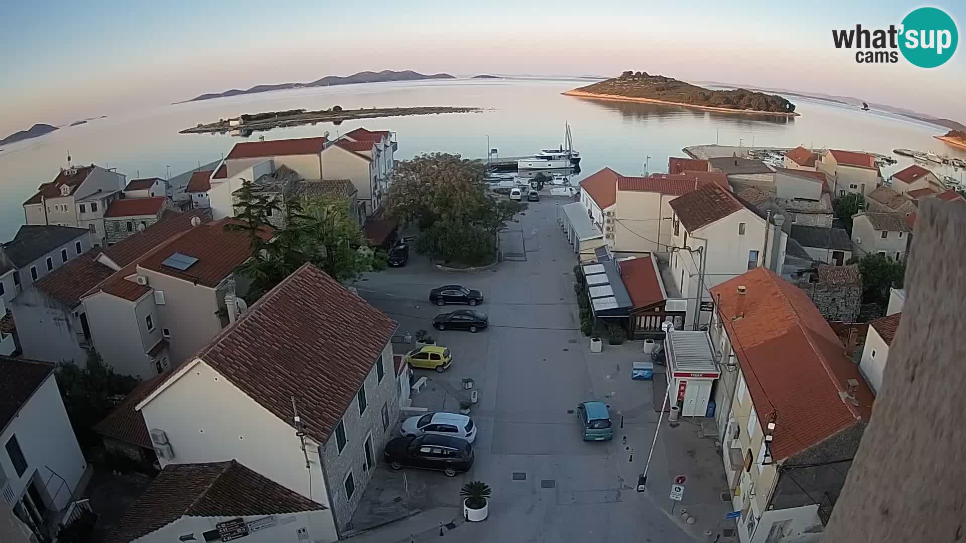 Webcam live Pakoštane – panorama