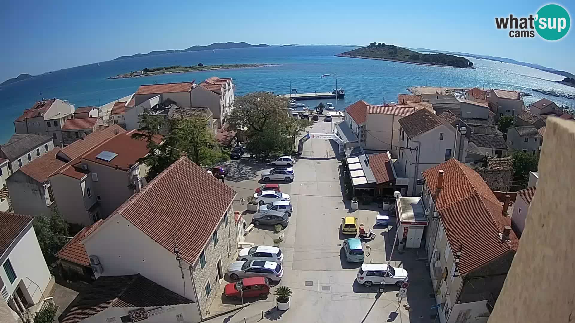 Webcam live Pakoštane – panorama