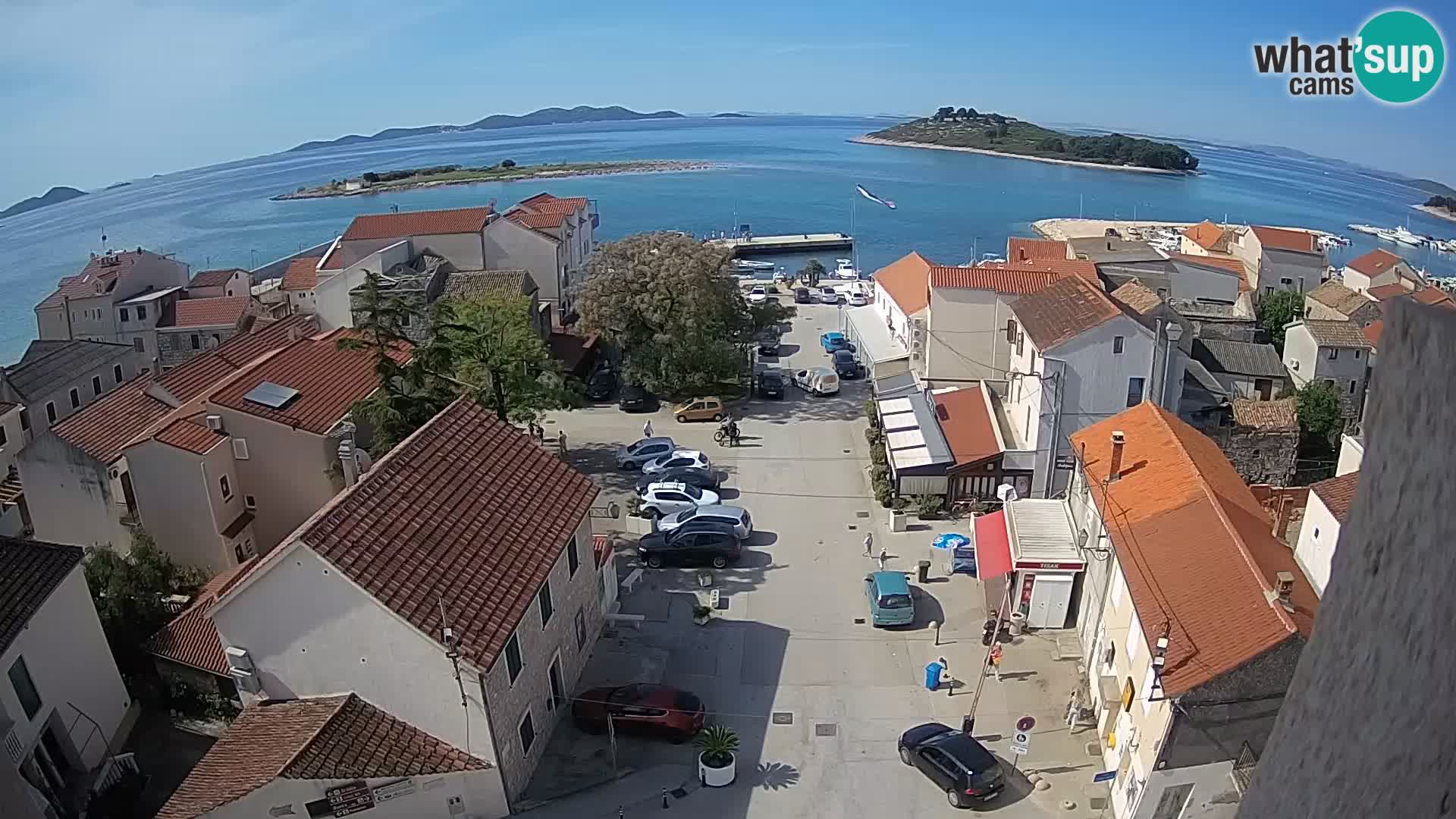 Webcam live Pakoštane – panorama