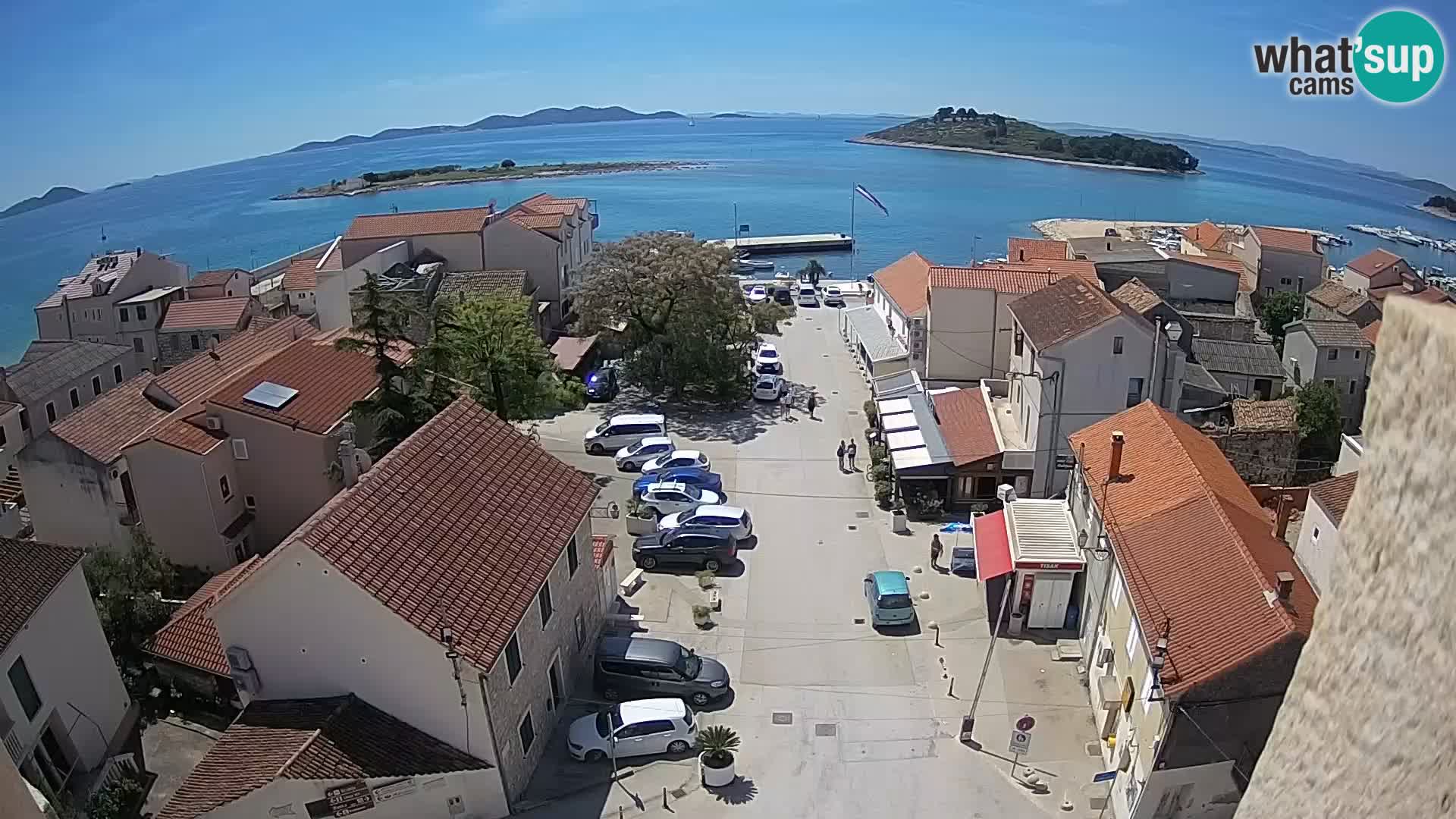 Webcam live Pakoštane – panorama