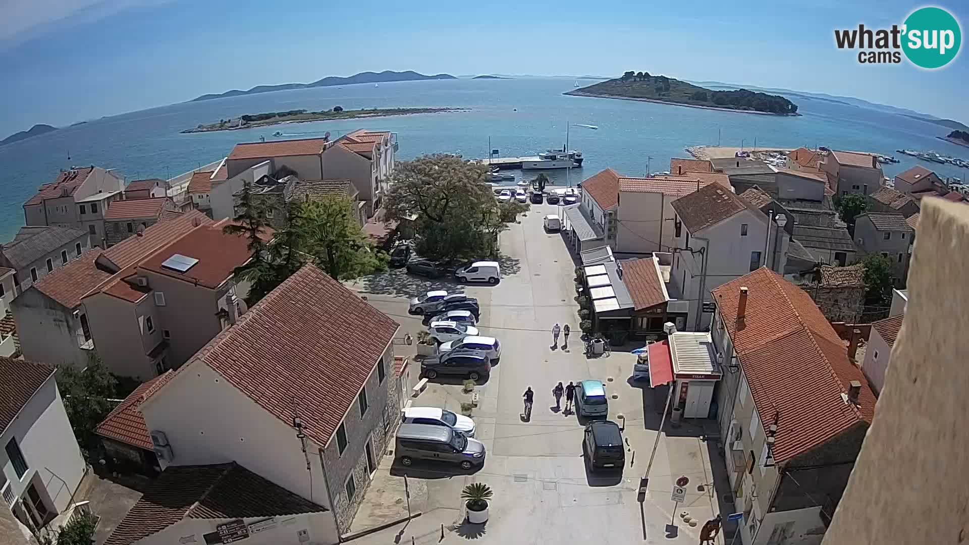 Webcam Live Pakoštane – panorama