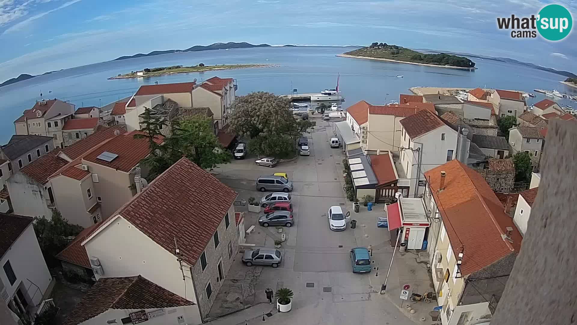 Webcam live Pakoštane – panorama