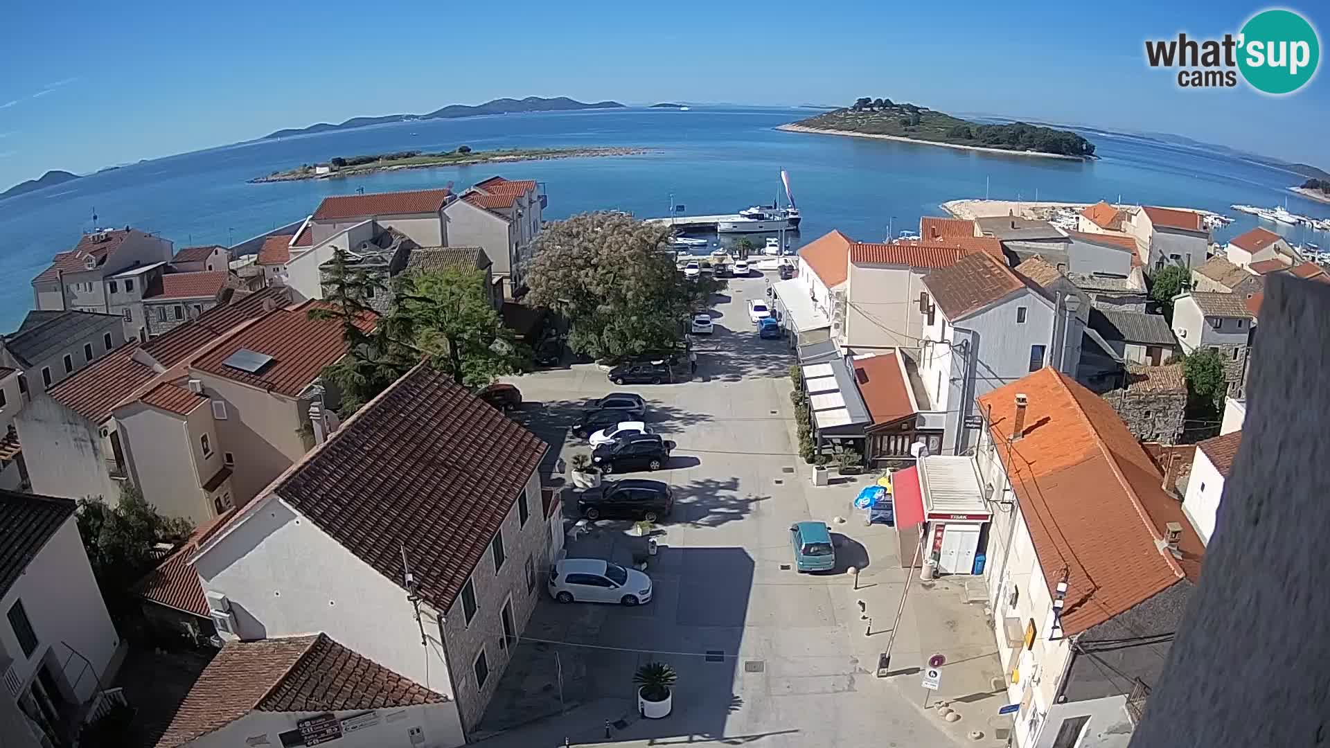 Webcam Live Pakoštane – panorama