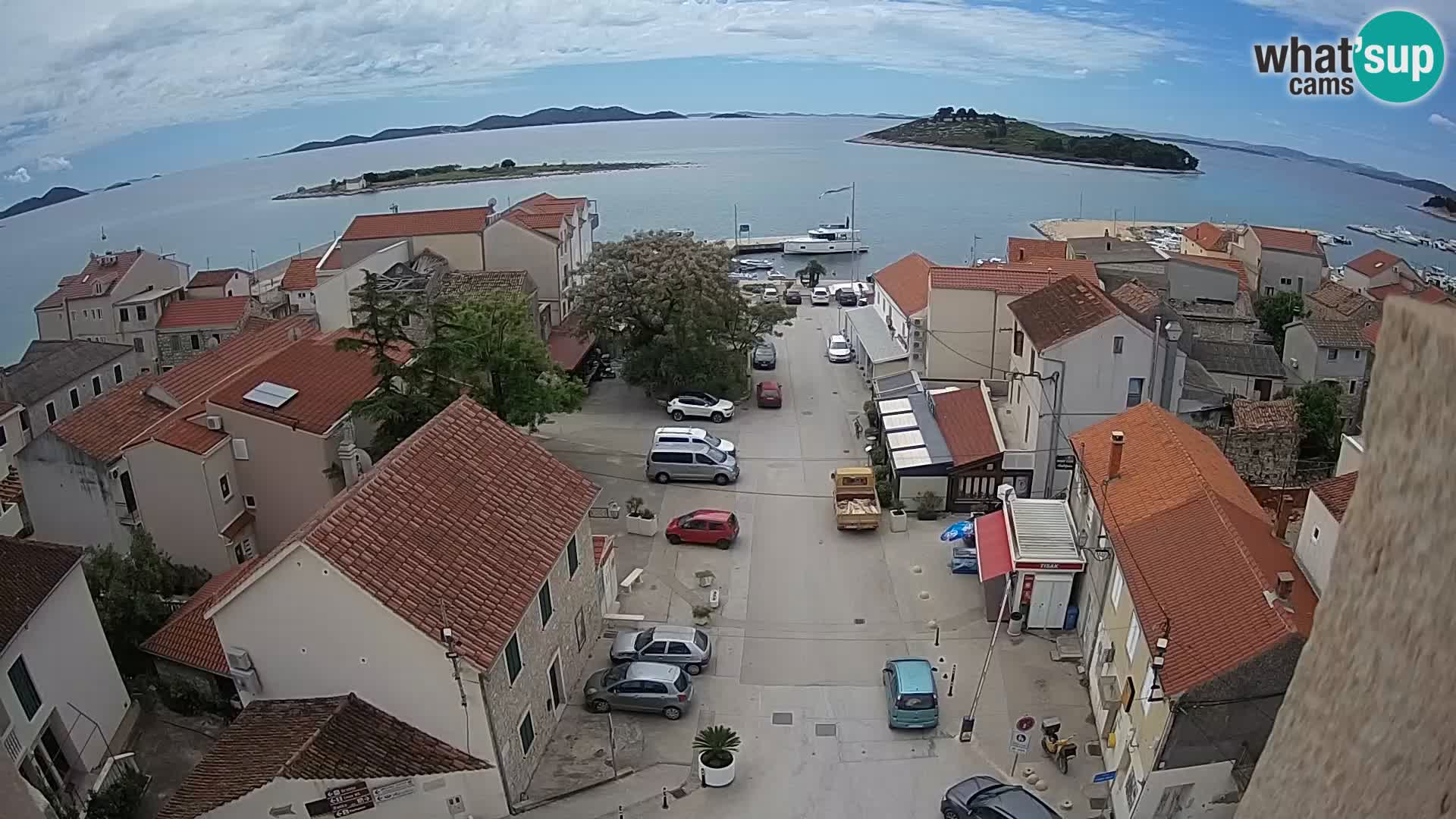 Webcam live Pakoštane – panorama
