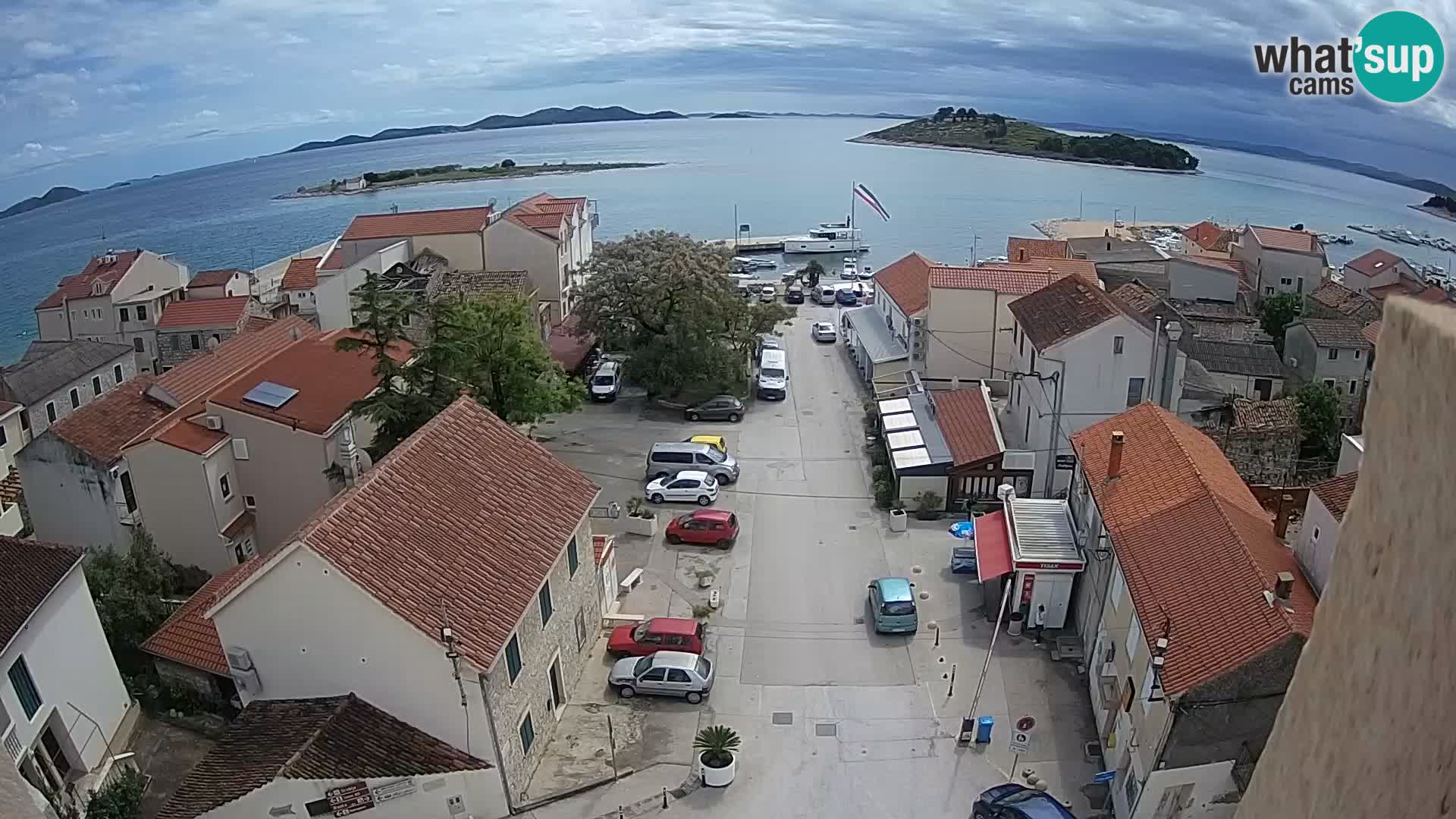 Webcam Live Pakoštane – panorama