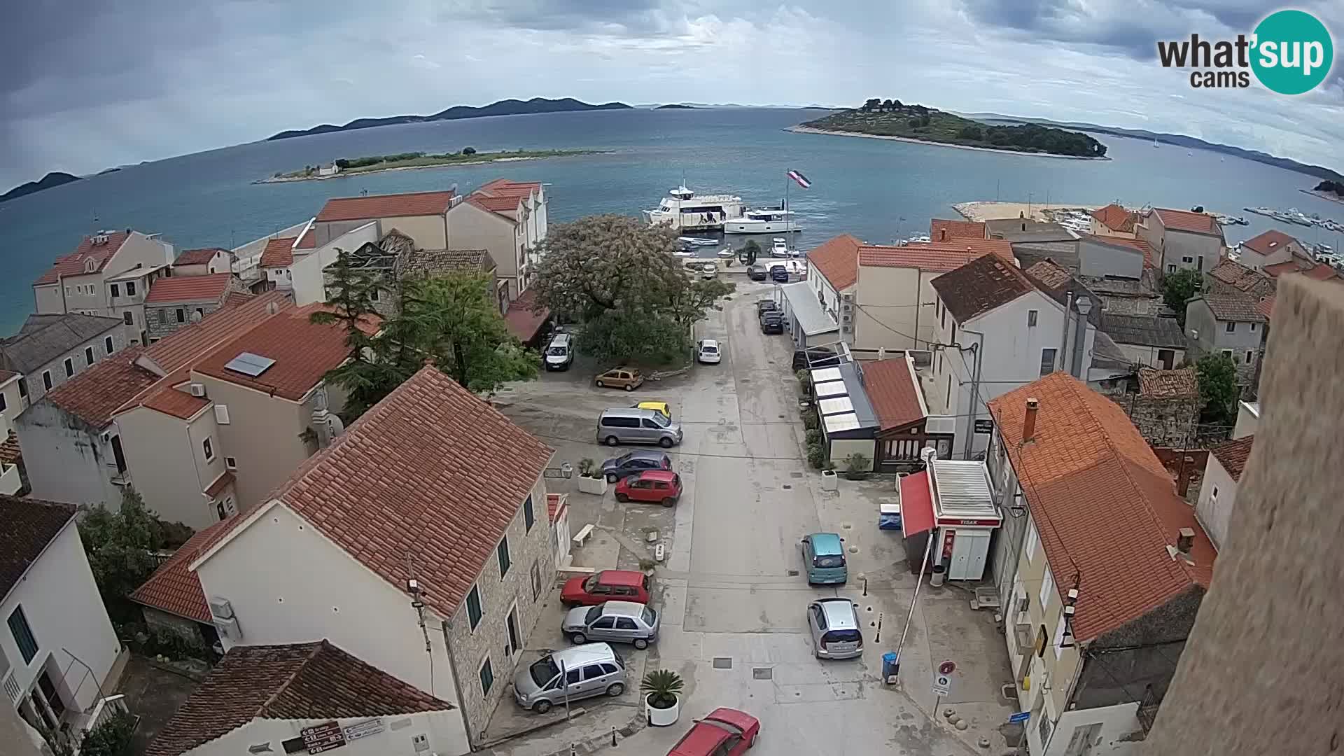Webcam live Pakoštane – panorama