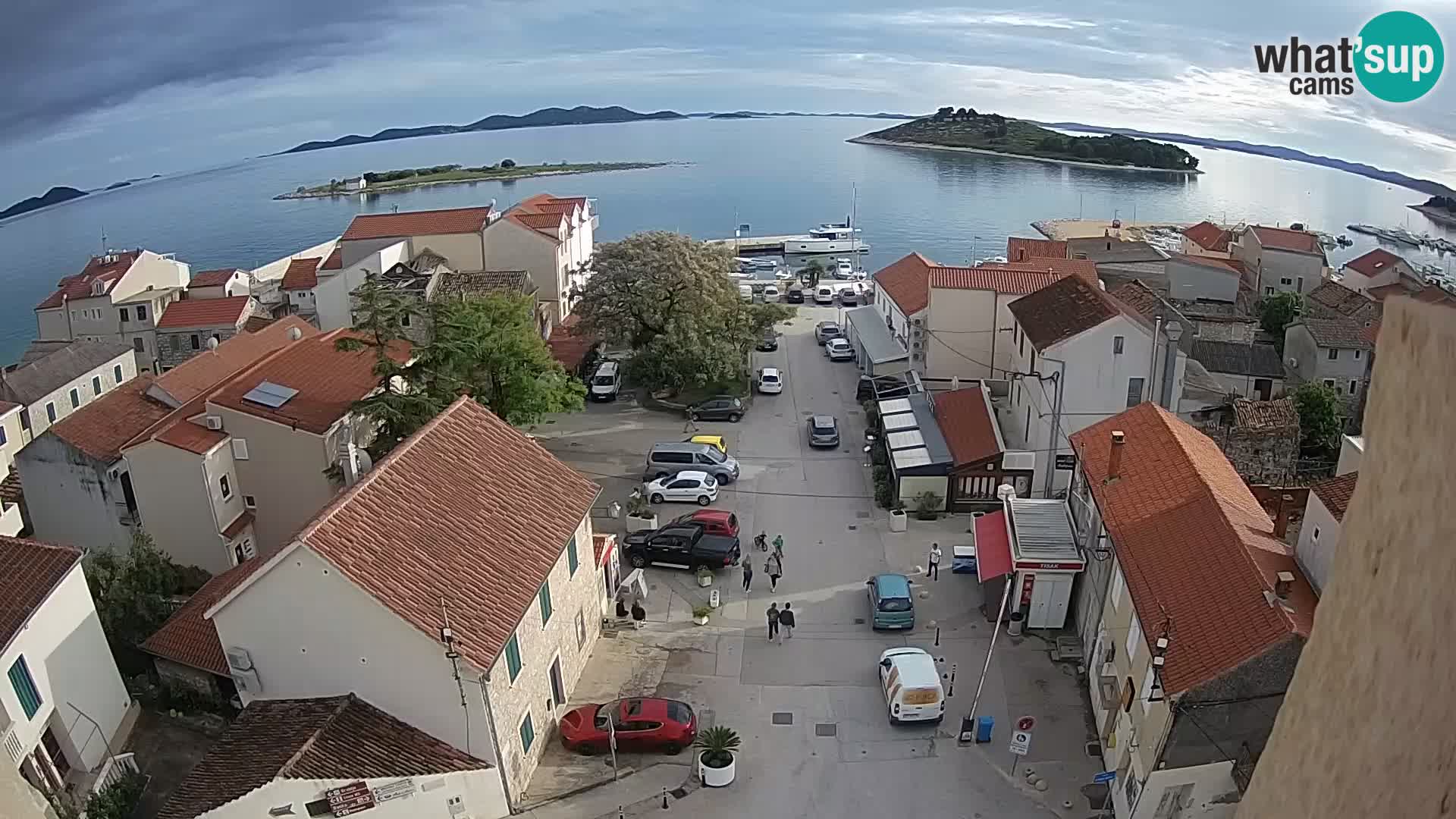 Webcam Live Pakoštane – panorama