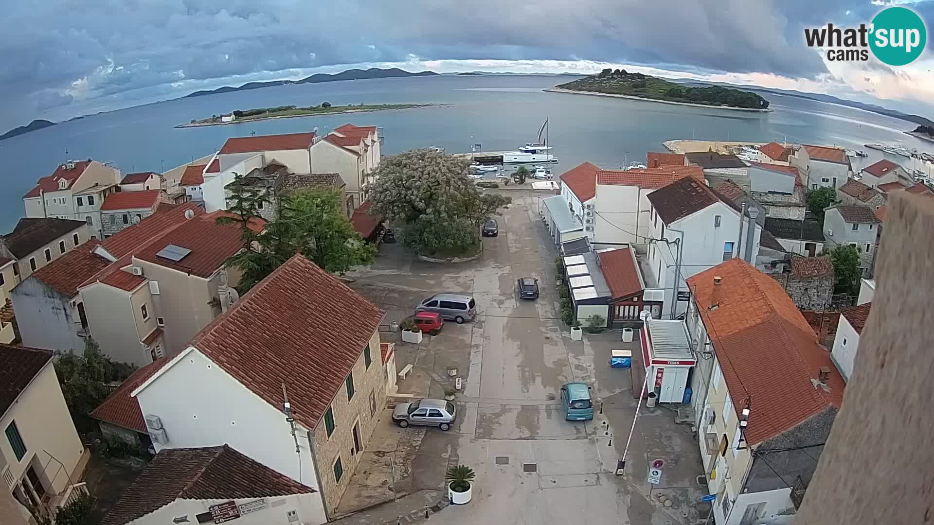 Webcam live Pakoštane – panorama