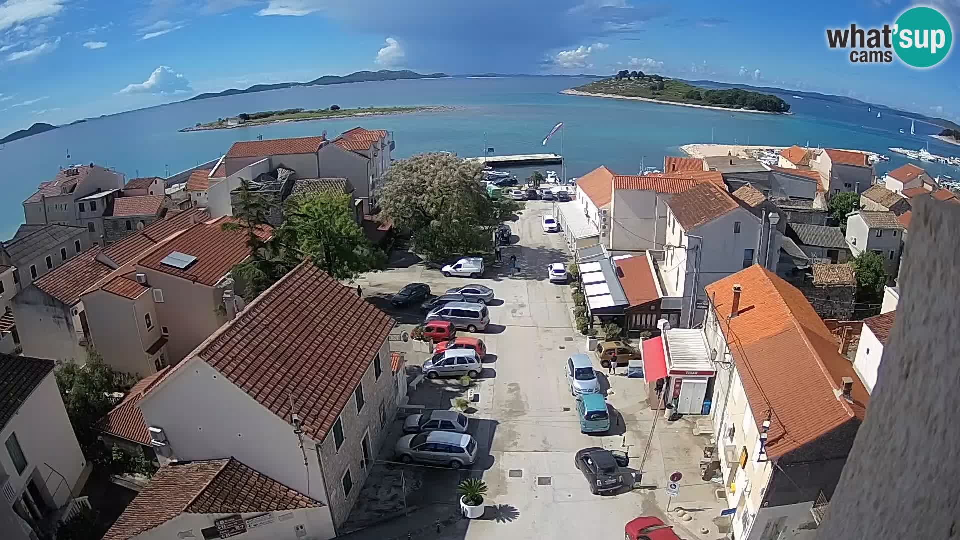 Webcam Live Pakoštane – panorama