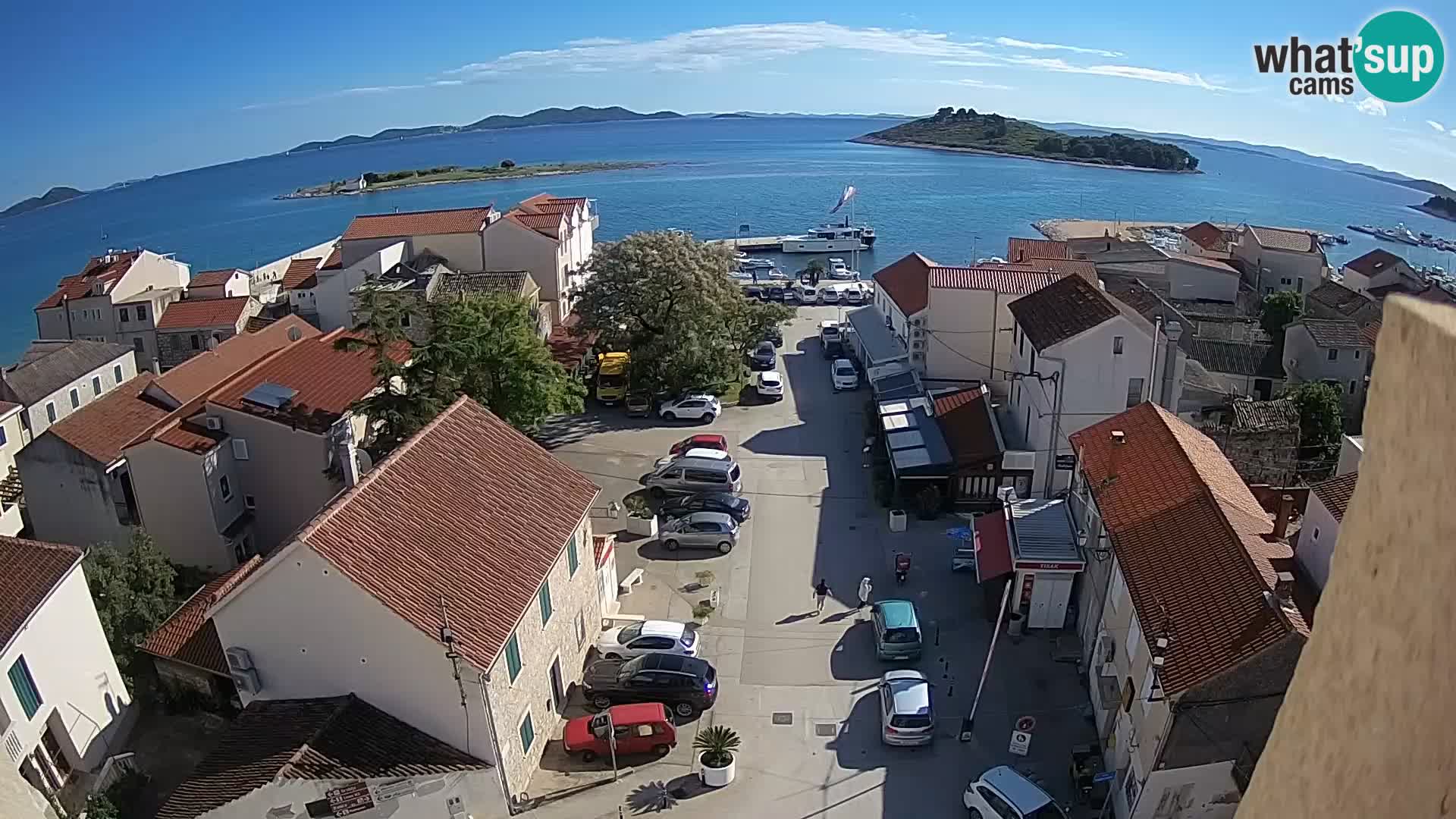 Webcam live Pakoštane – panorama