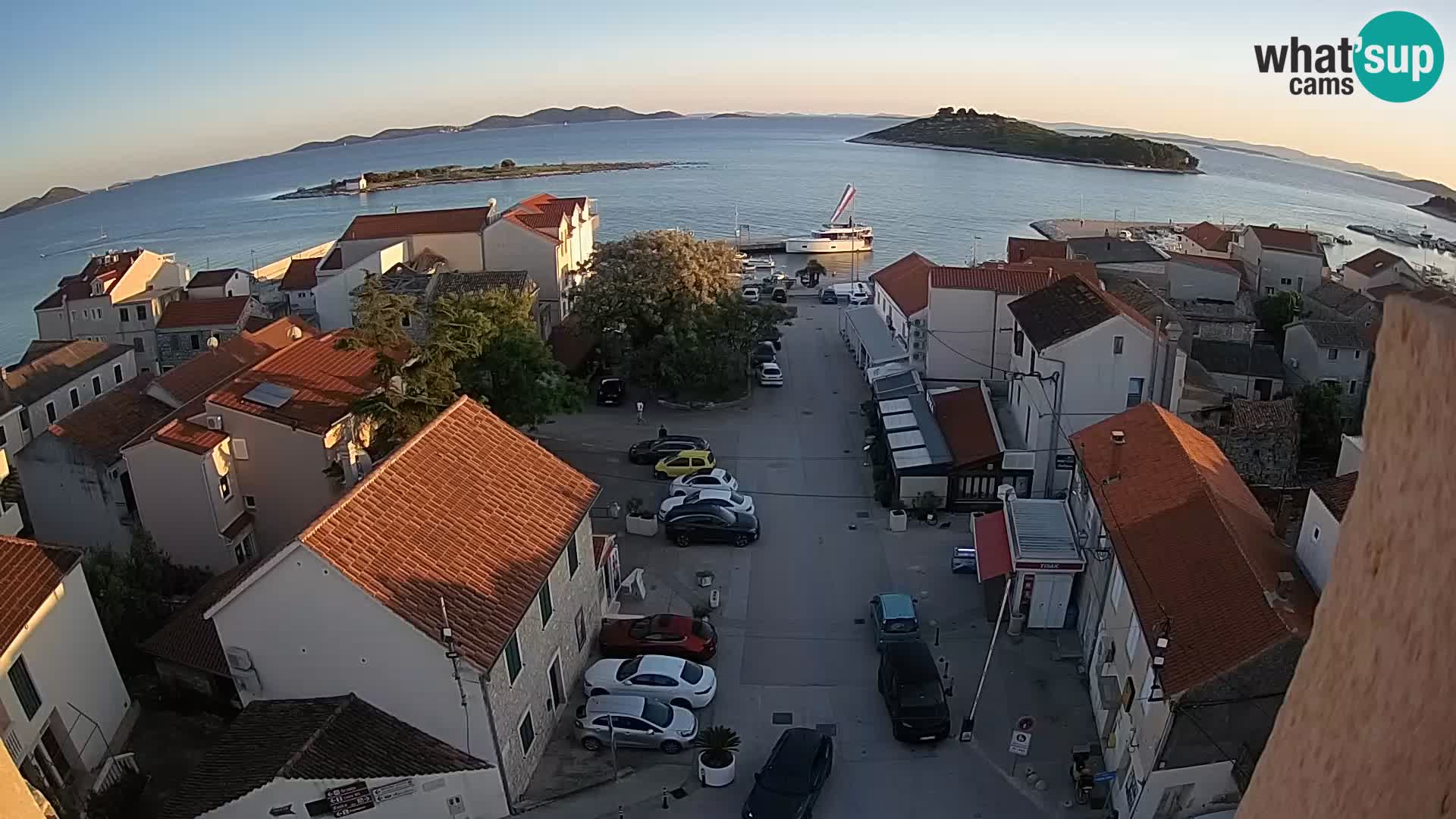 Webcam live Pakoštane – panorama