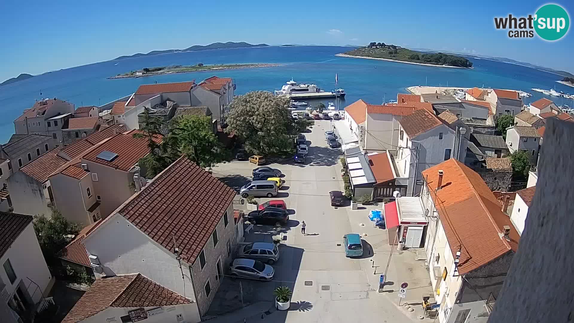 Webcam live Pakoštane – panorama