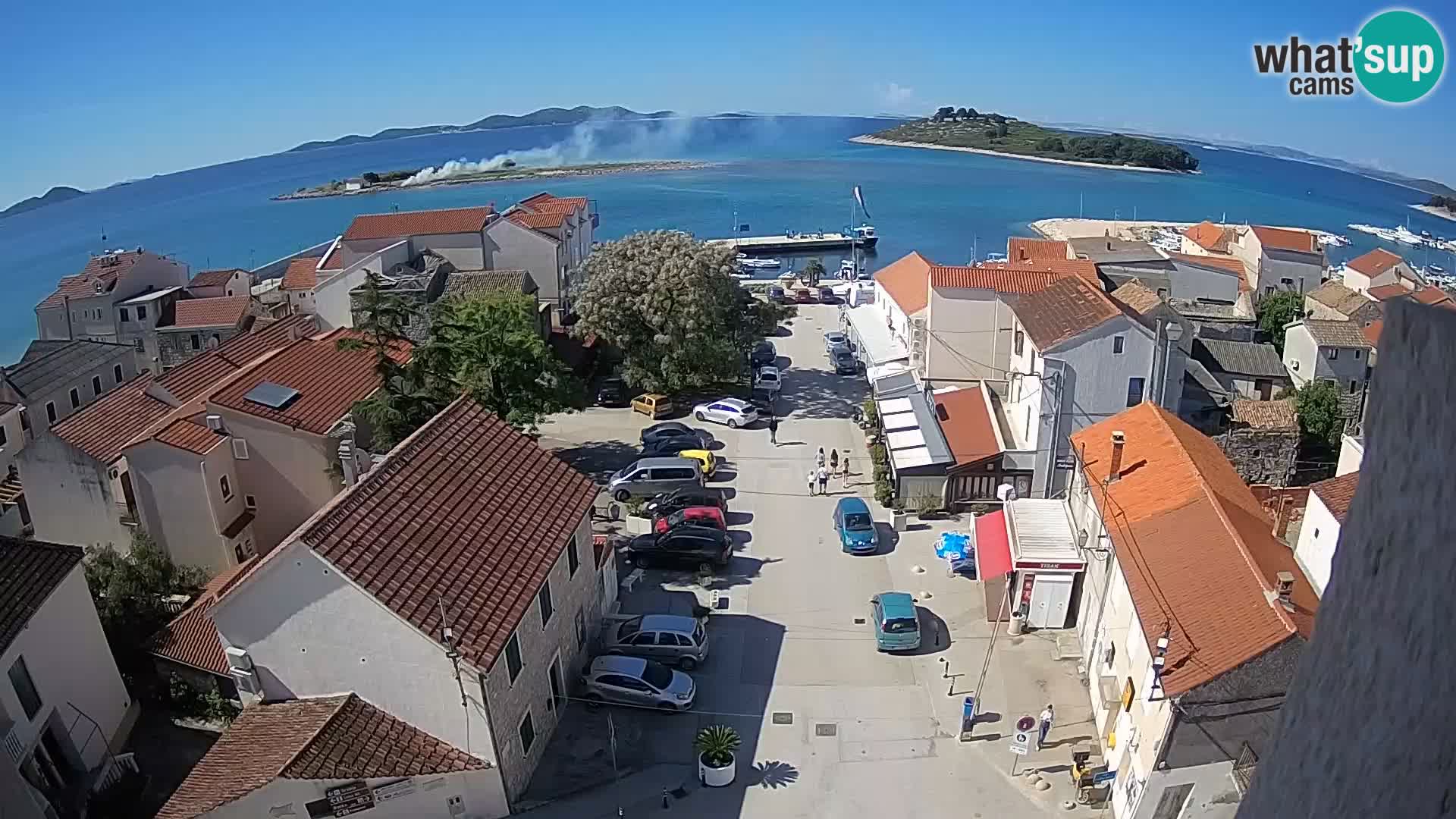 Webcam Live Pakoštane – panorama