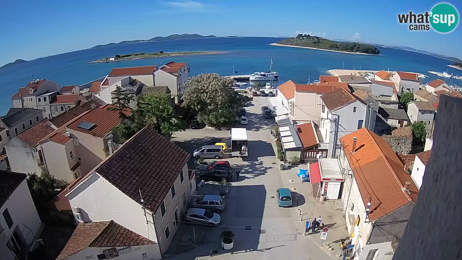 Webcam Live Pakoštane – panorama