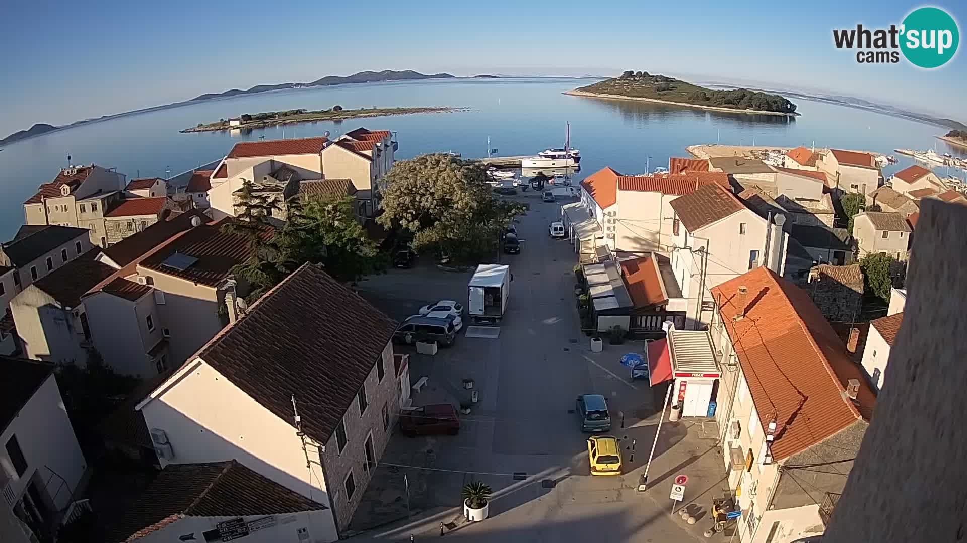 Webcam Live Pakoštane – panorama