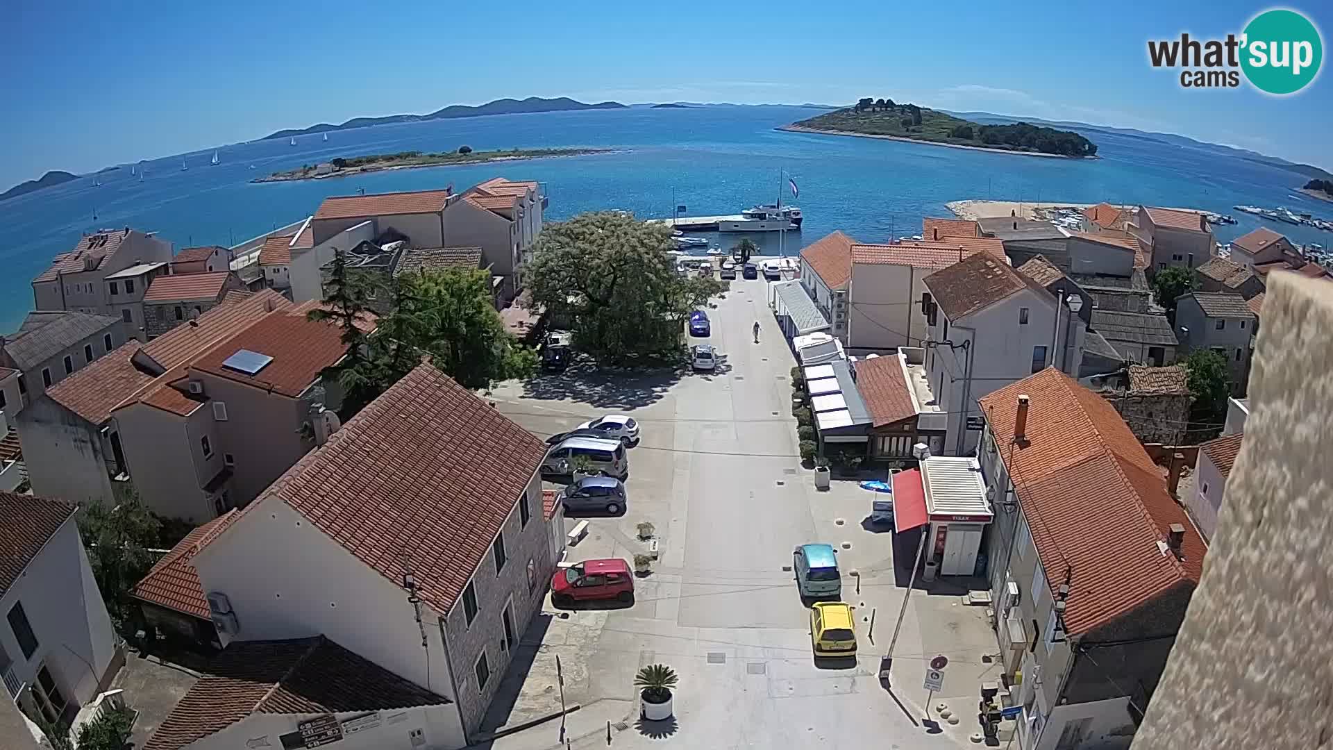 Webcam Live Pakoštane – panorama