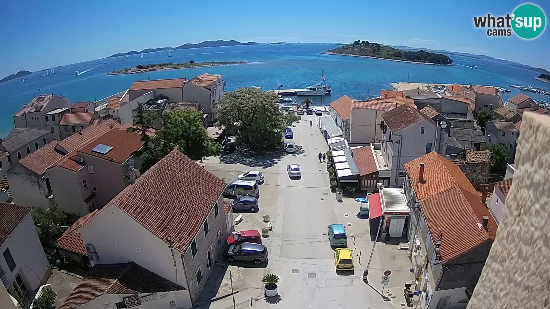 Webcam live Pakoštane – panorama