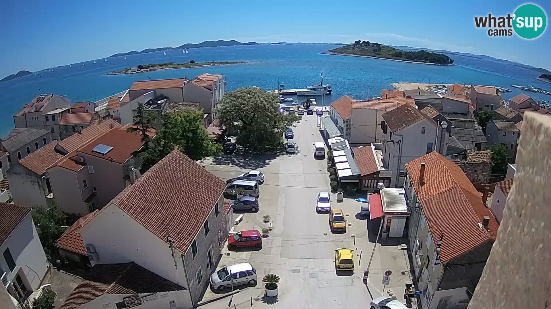 Webcam live Pakoštane – panorama
