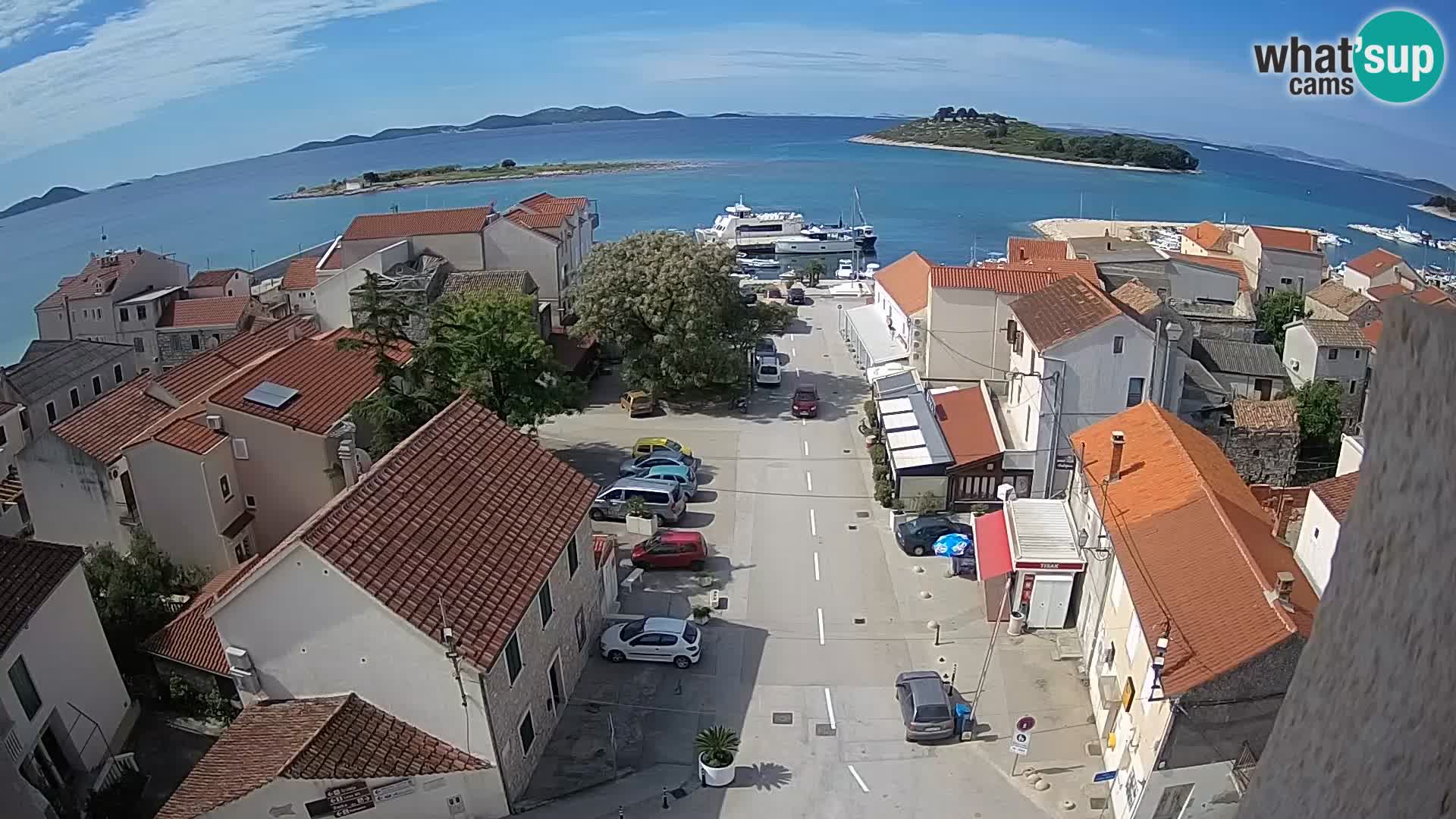 Webcam live Pakoštane – panorama