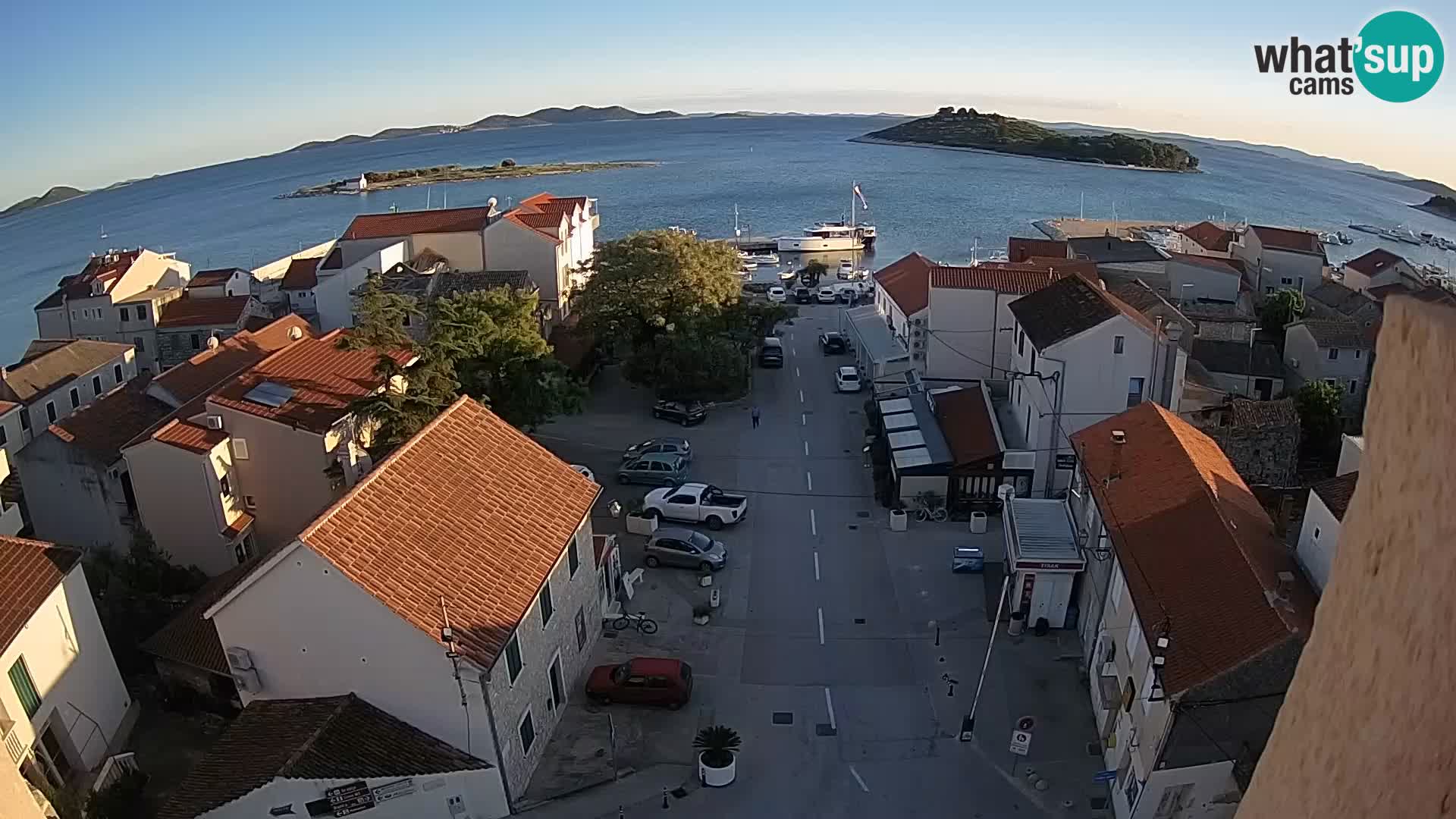 Webcam live Pakoštane – panorama