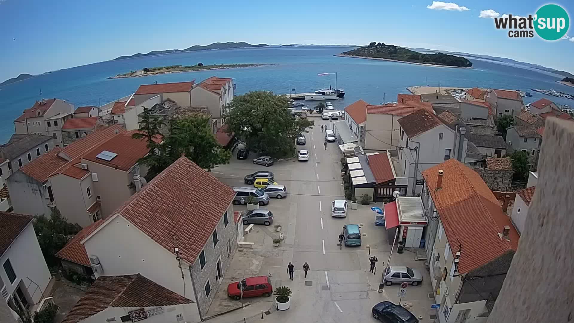 Webcam live Pakoštane – panorama