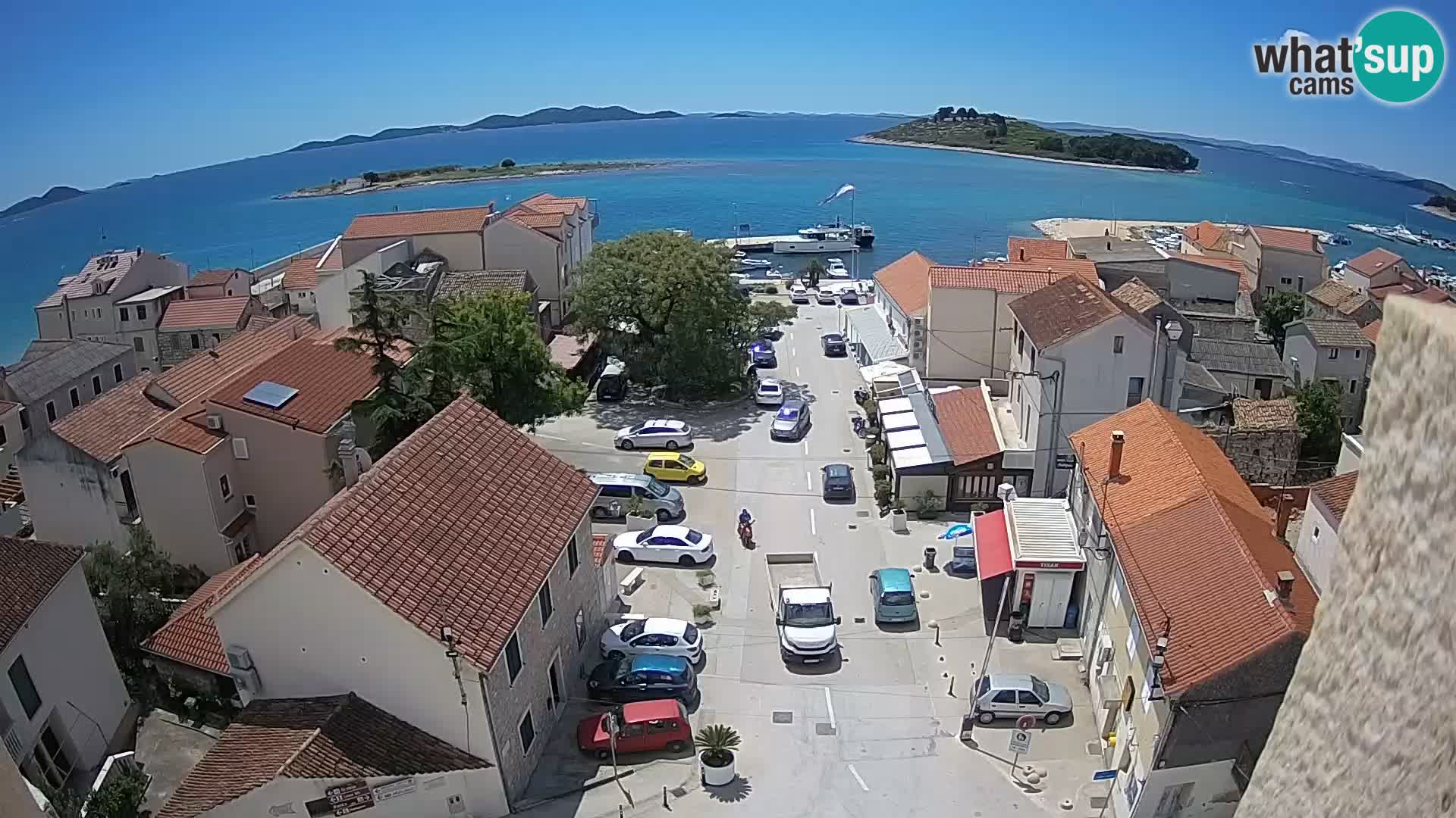 Webcam live Pakoštane – panorama