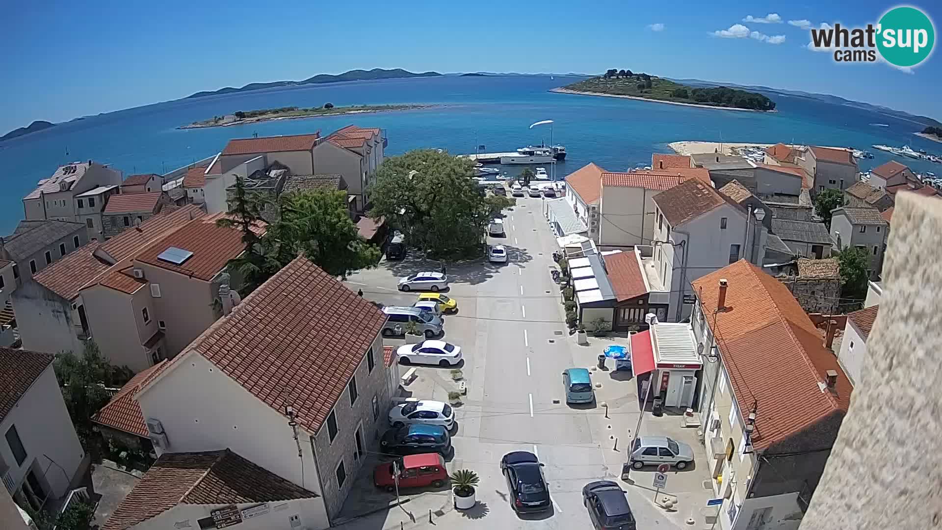 Webcam live Pakoštane – panorama