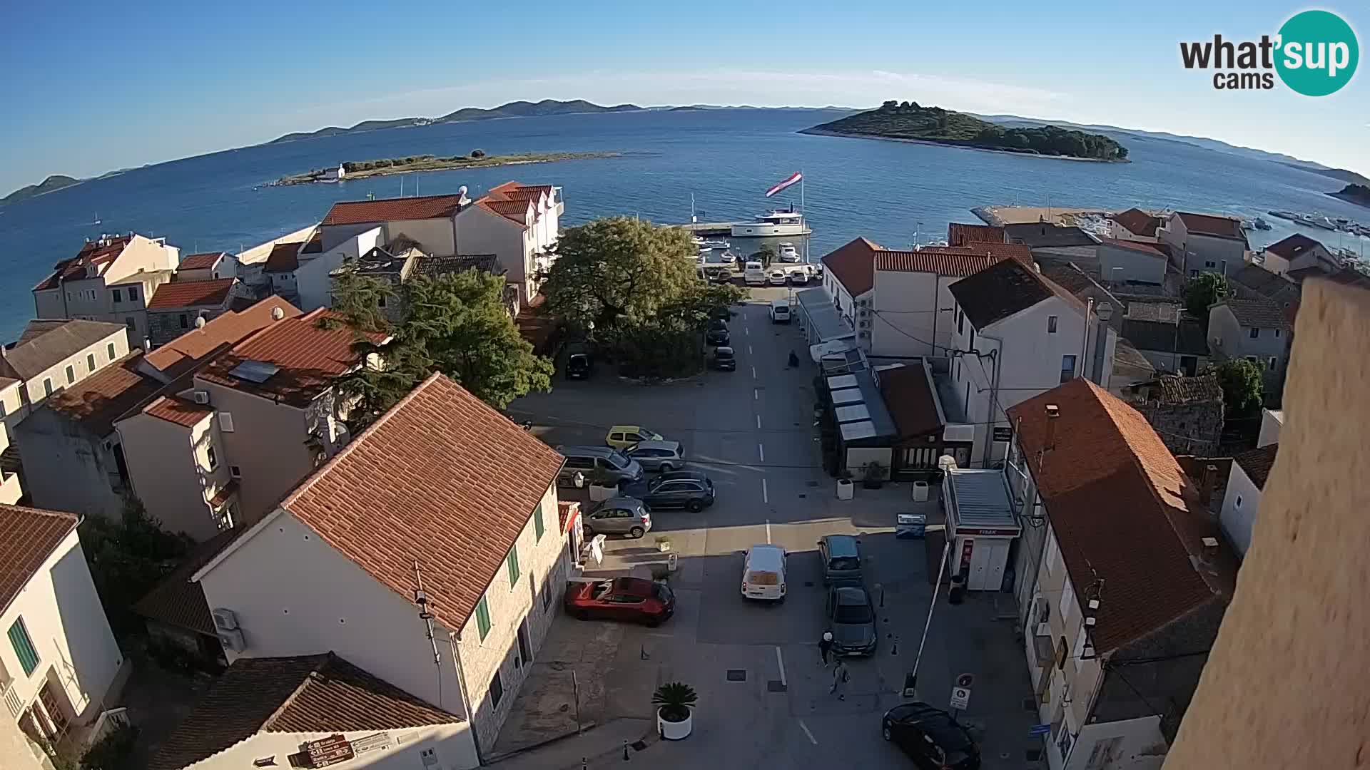 Webcam live Pakoštane – panorama
