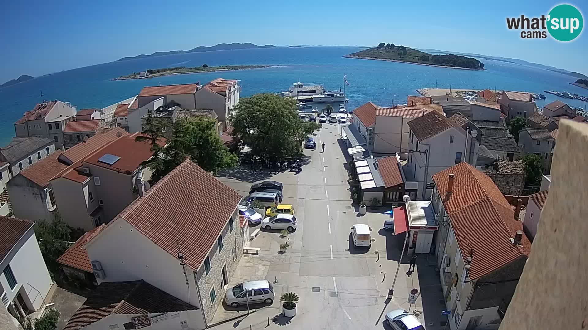 Webcam Live Pakoštane – panorama